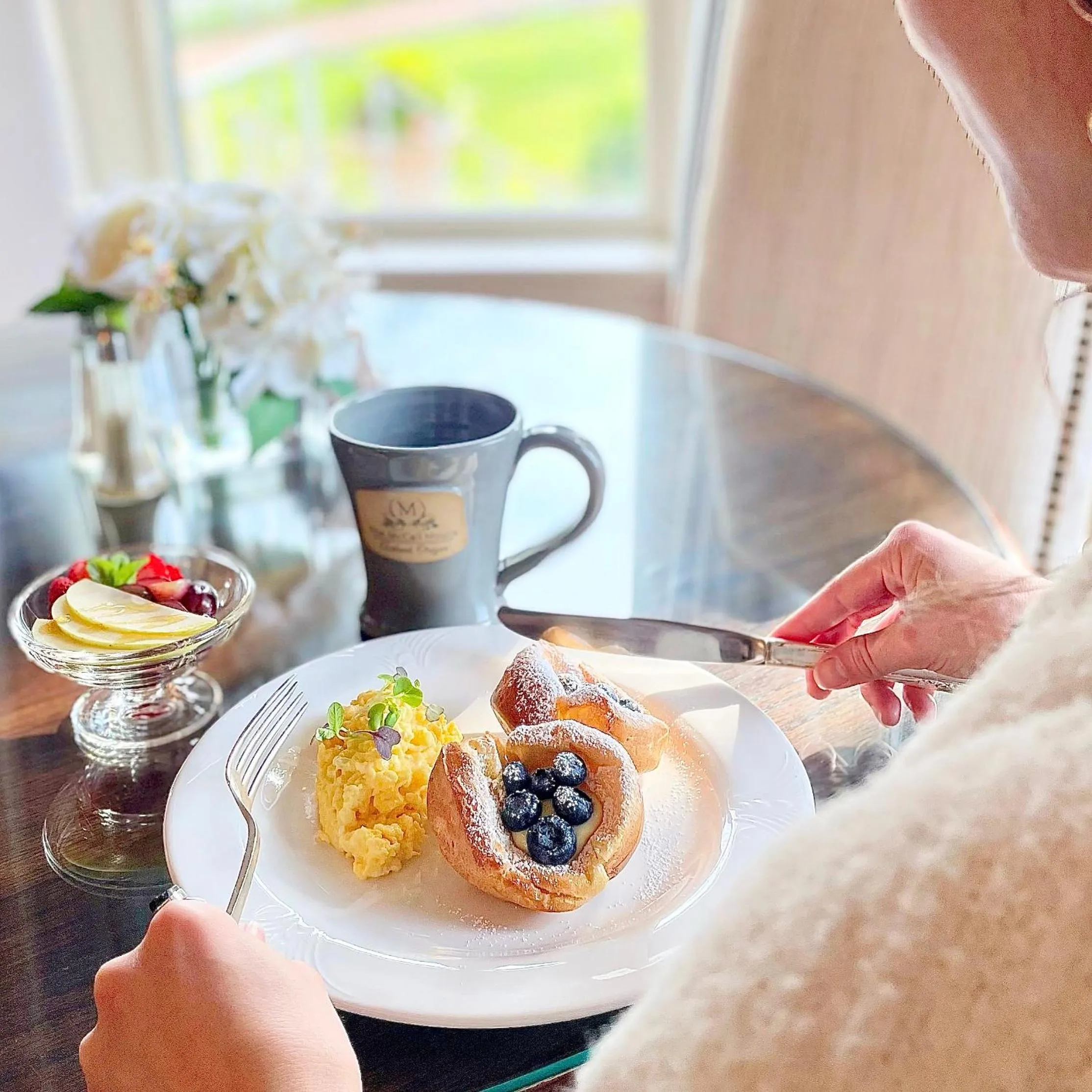 Breakfast in McCall House Boutique Hotel