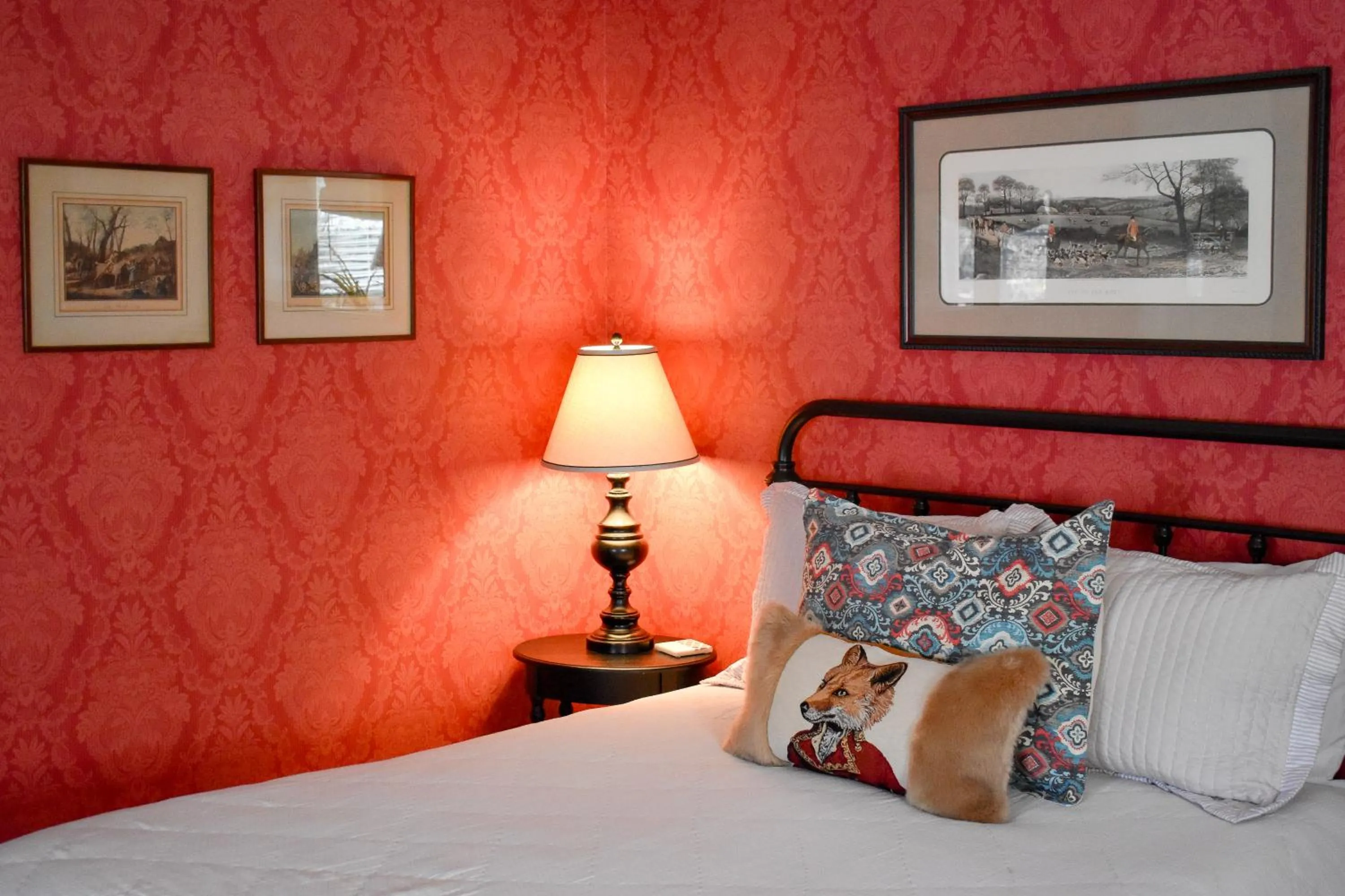 Bed in McCall House Boutique Hotel
