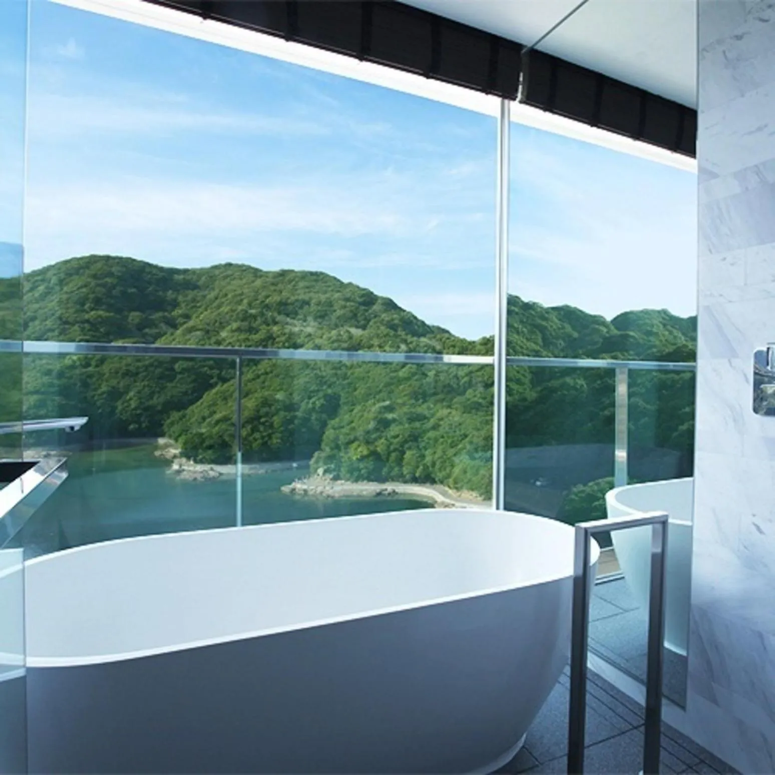 Bathroom in OliveBay Hotel