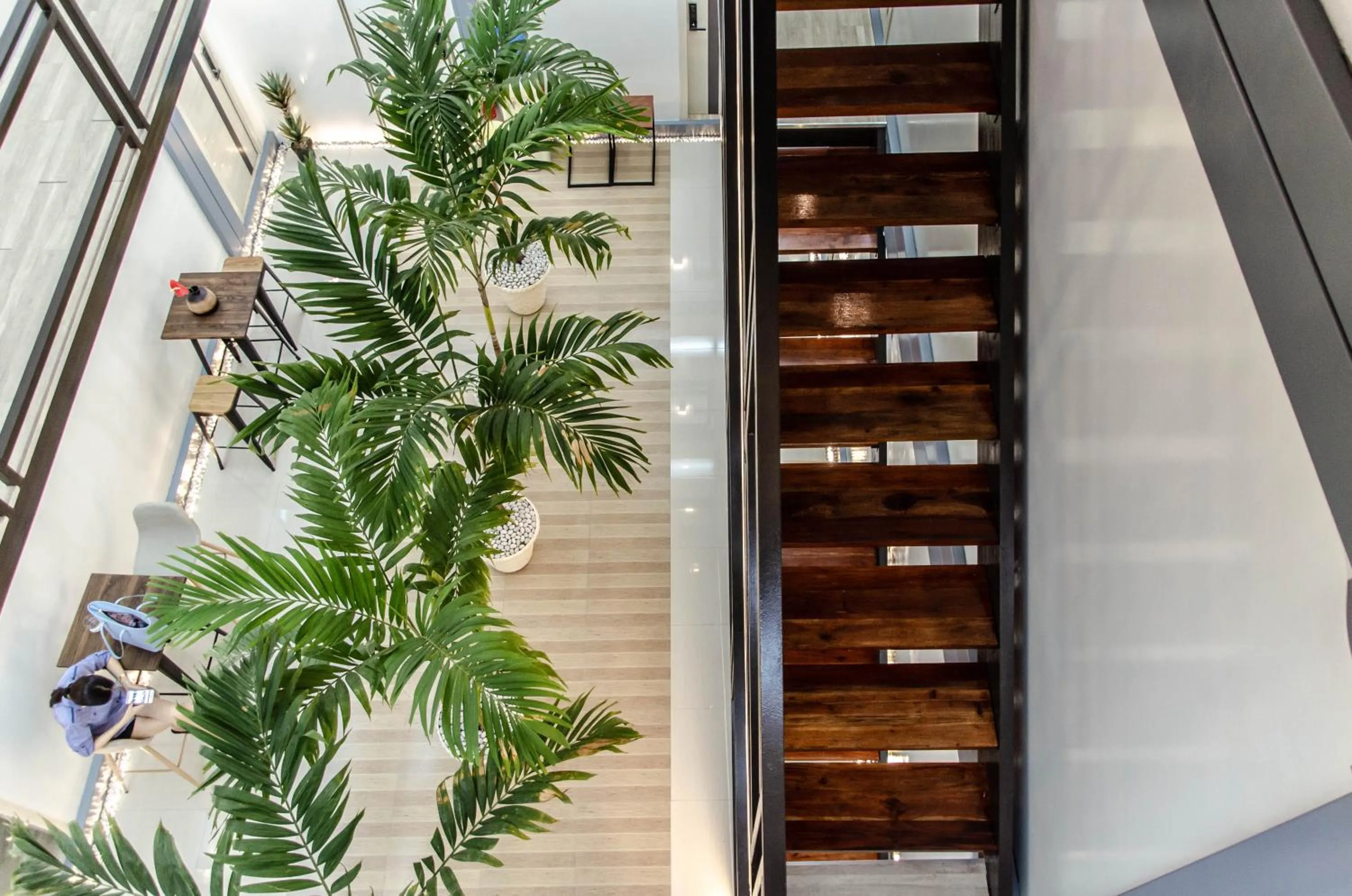 Seating area in Moriyama Hotel
