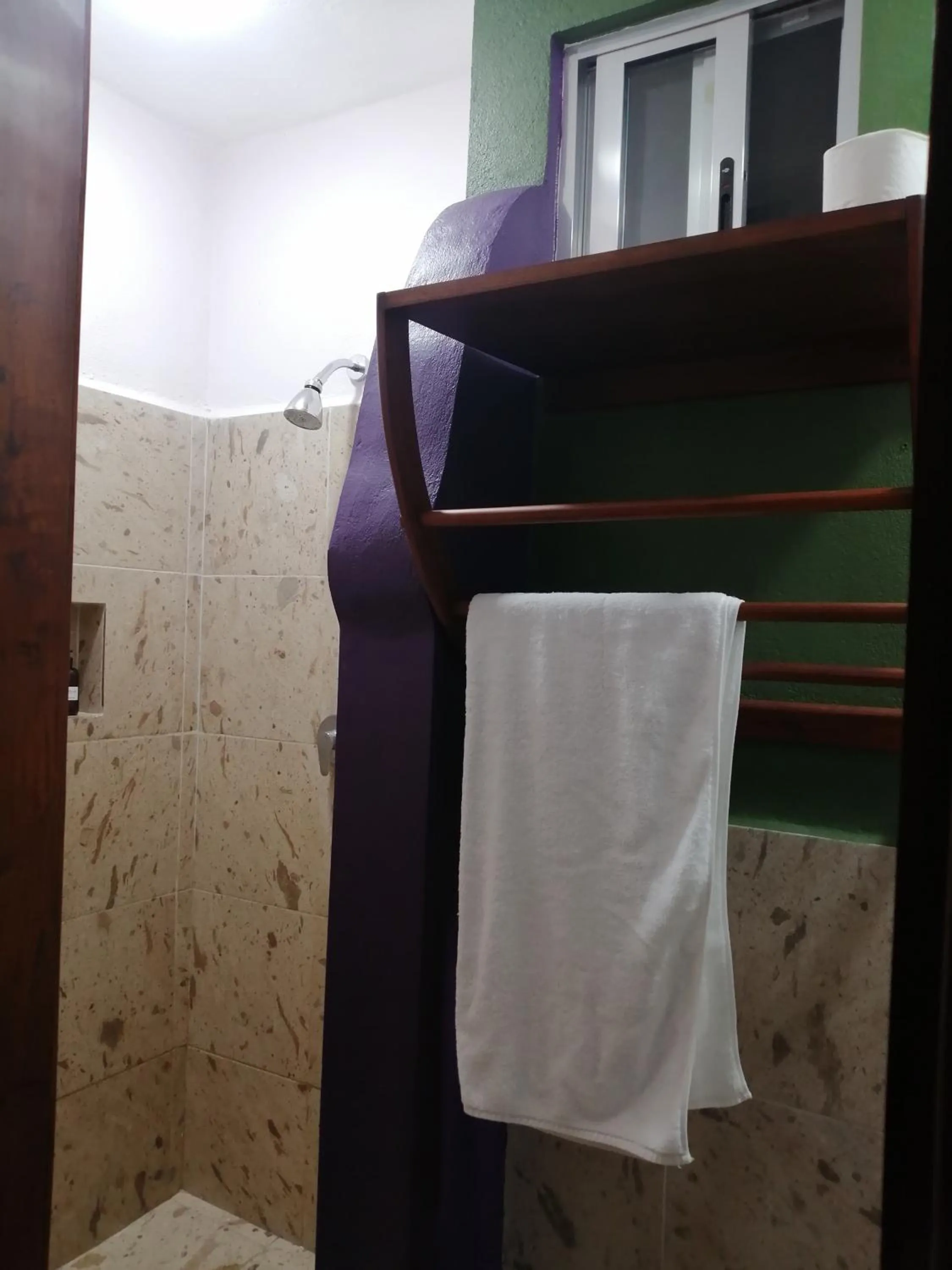 Bathroom in La Morada, una ventana al golfo - Hotel boutique