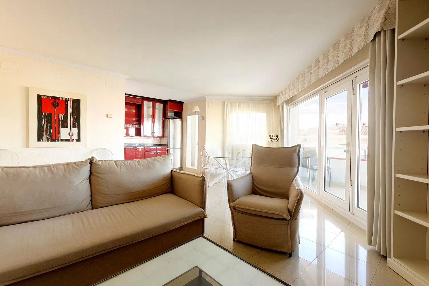 Living room in Apartamentos Empuriabrava Maurici Park