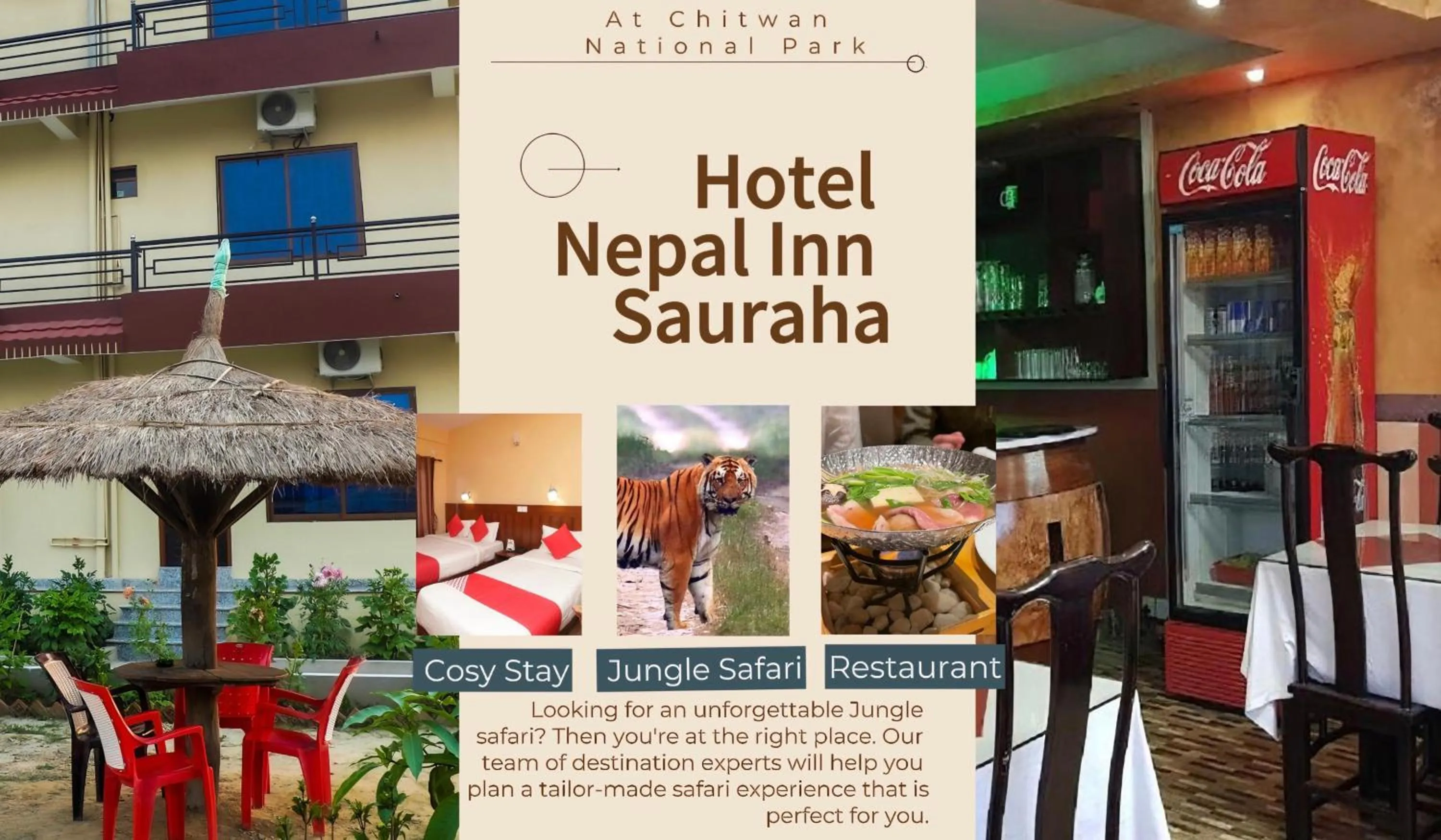 Property building in Hotel Nepal Inn Sauraha