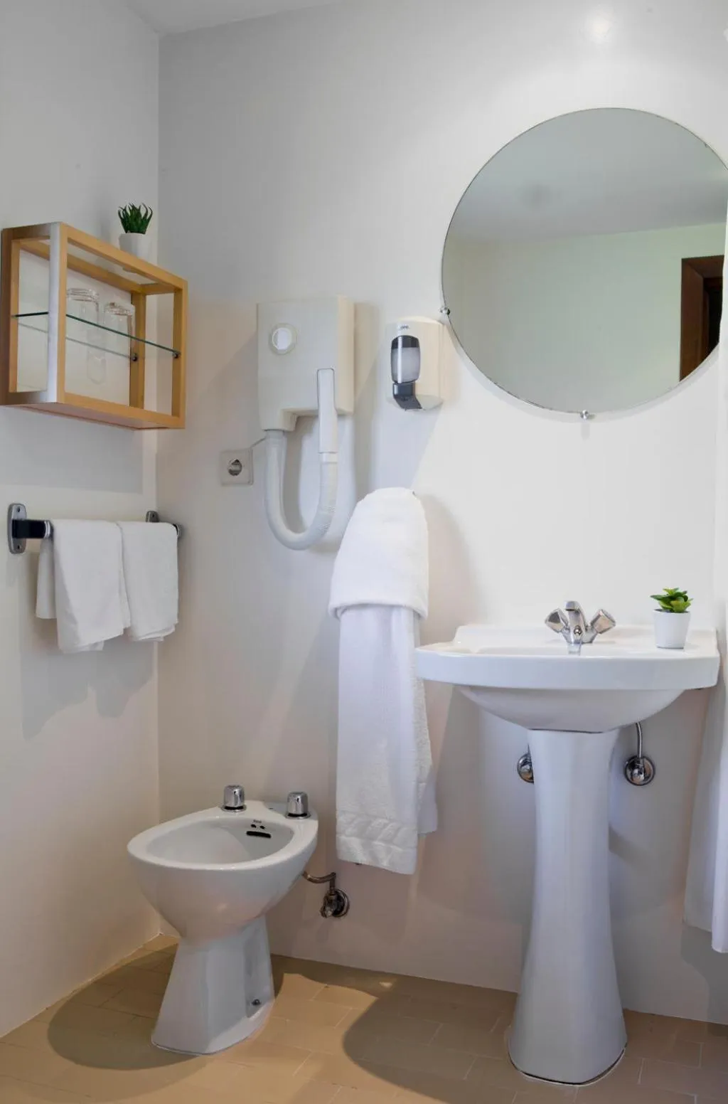 Bathroom in Hotel Ibiltze