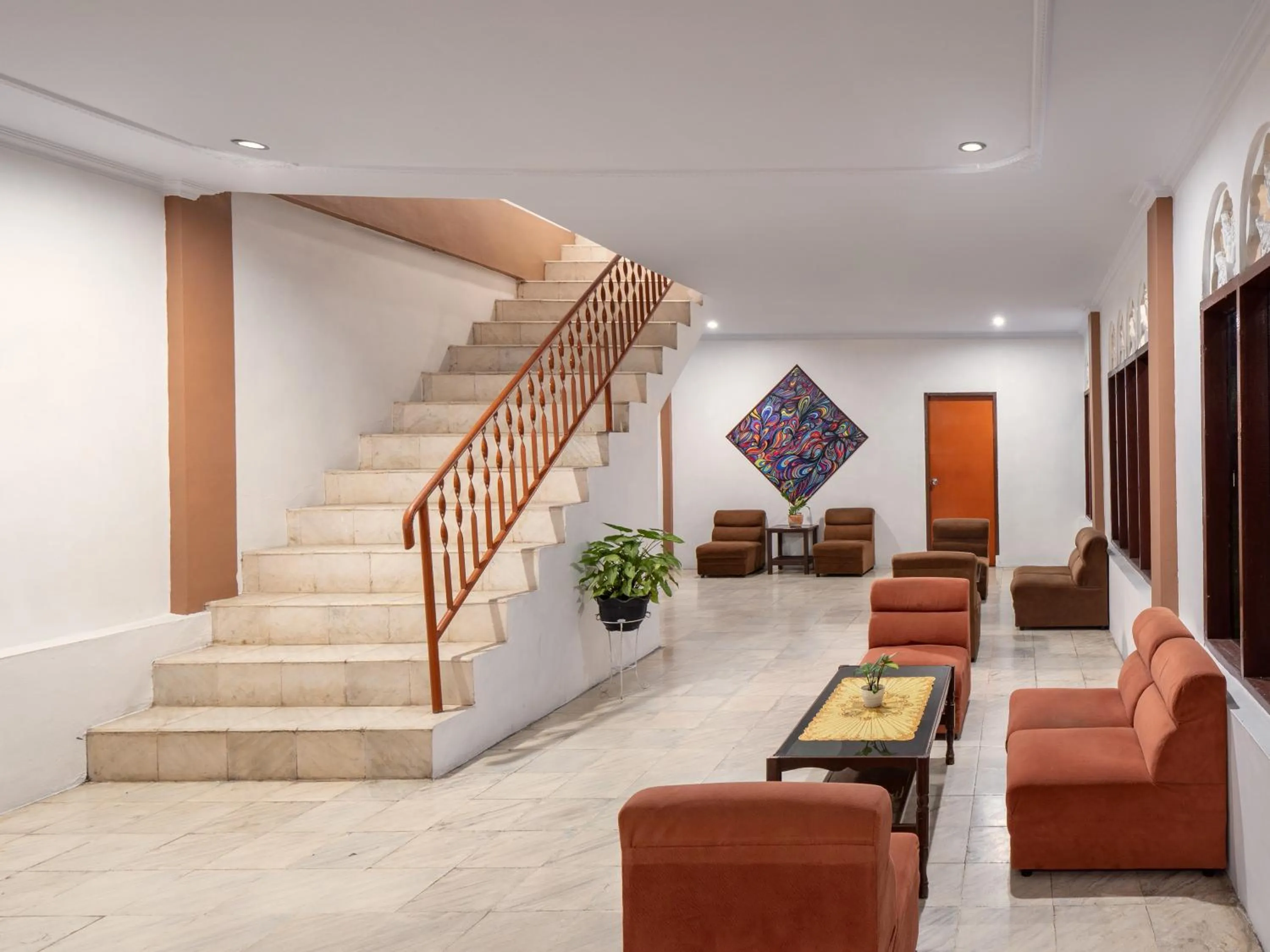 Seating area in PIA Hotel Padang Sidempuan