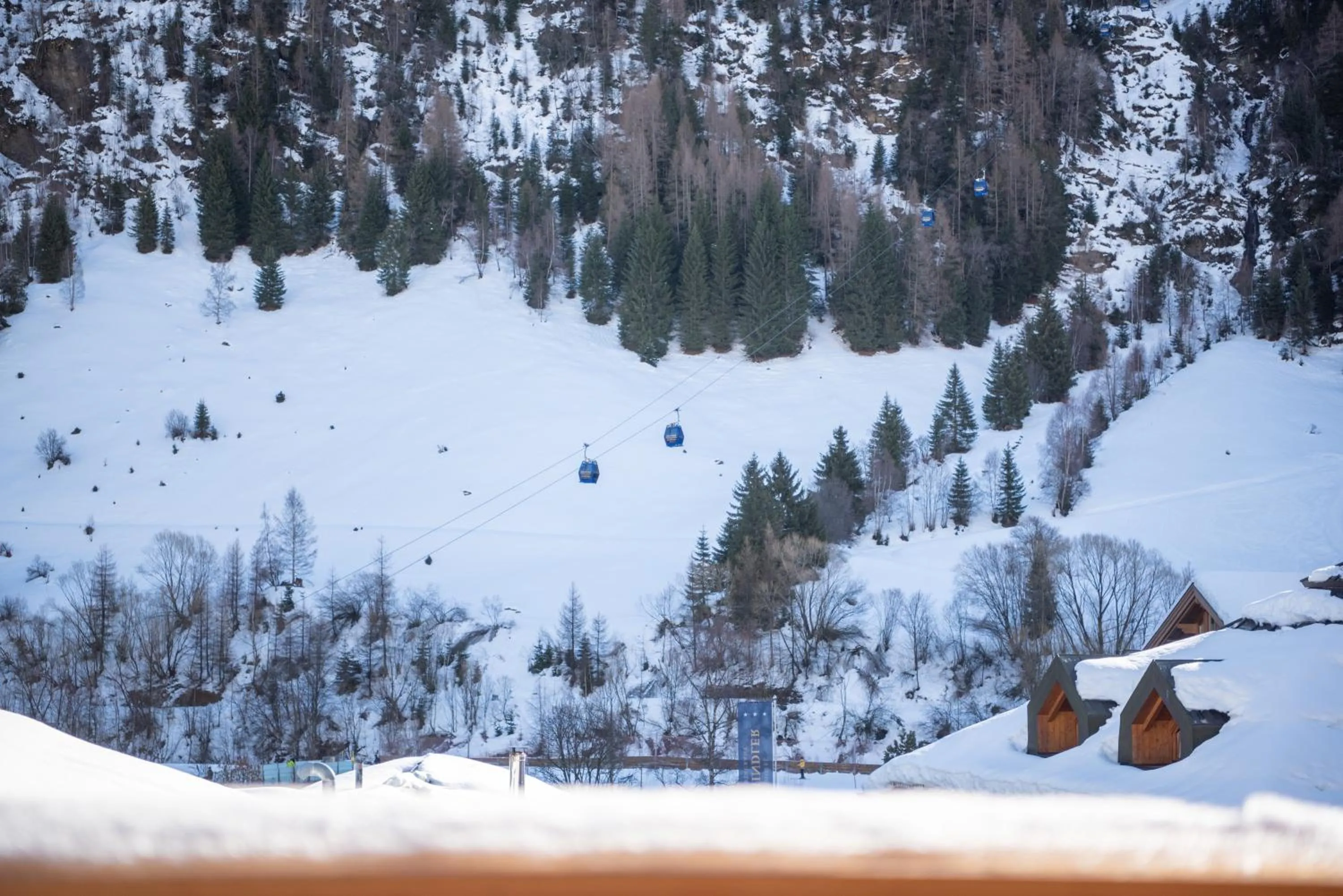 View (from property/room) in Chalet Marmotta CULM - Luxus Chalet Ski-In Ski-Out