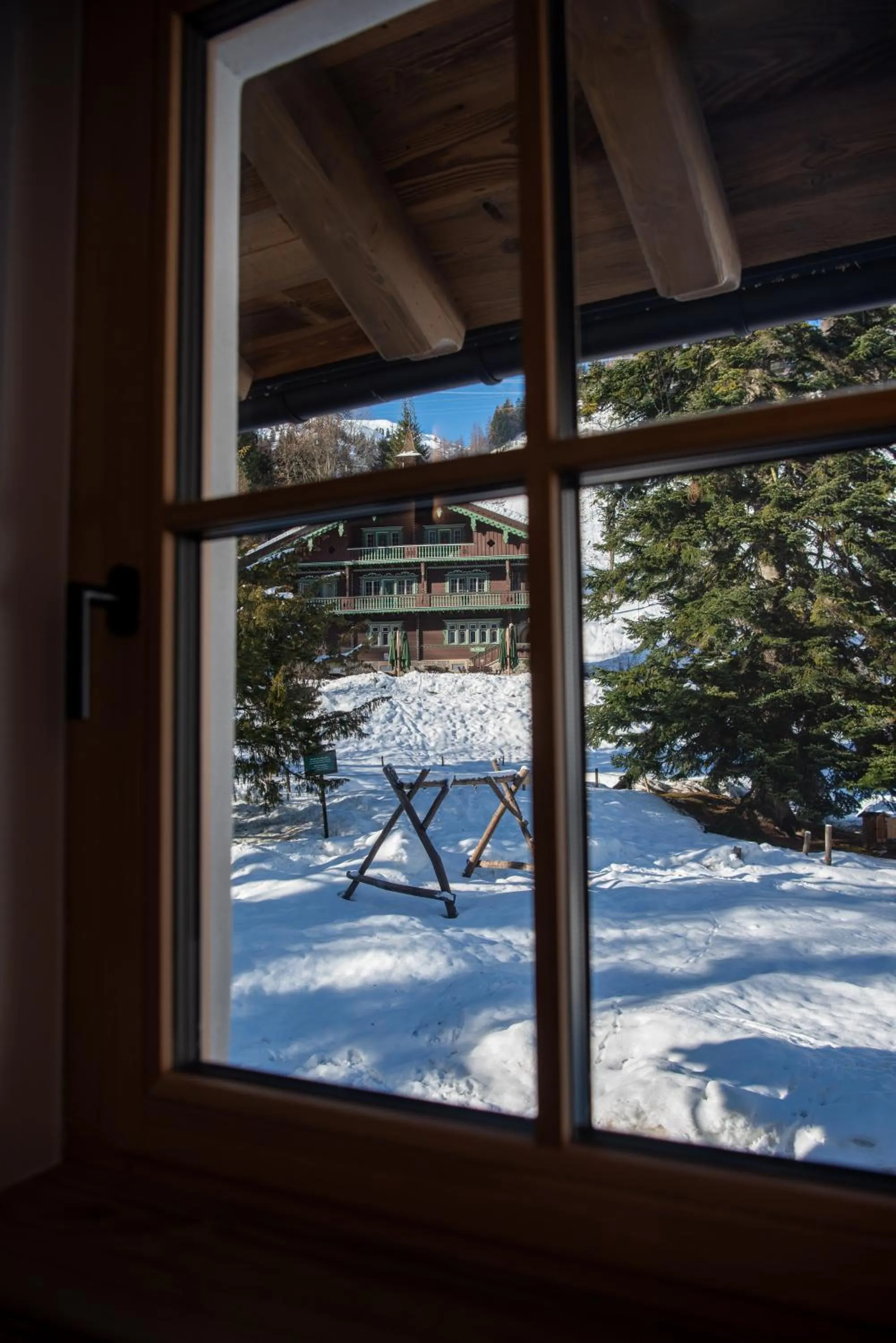 View (from property/room) in Chalet Marmotta CULM - Luxus Chalet Ski-In Ski-Out