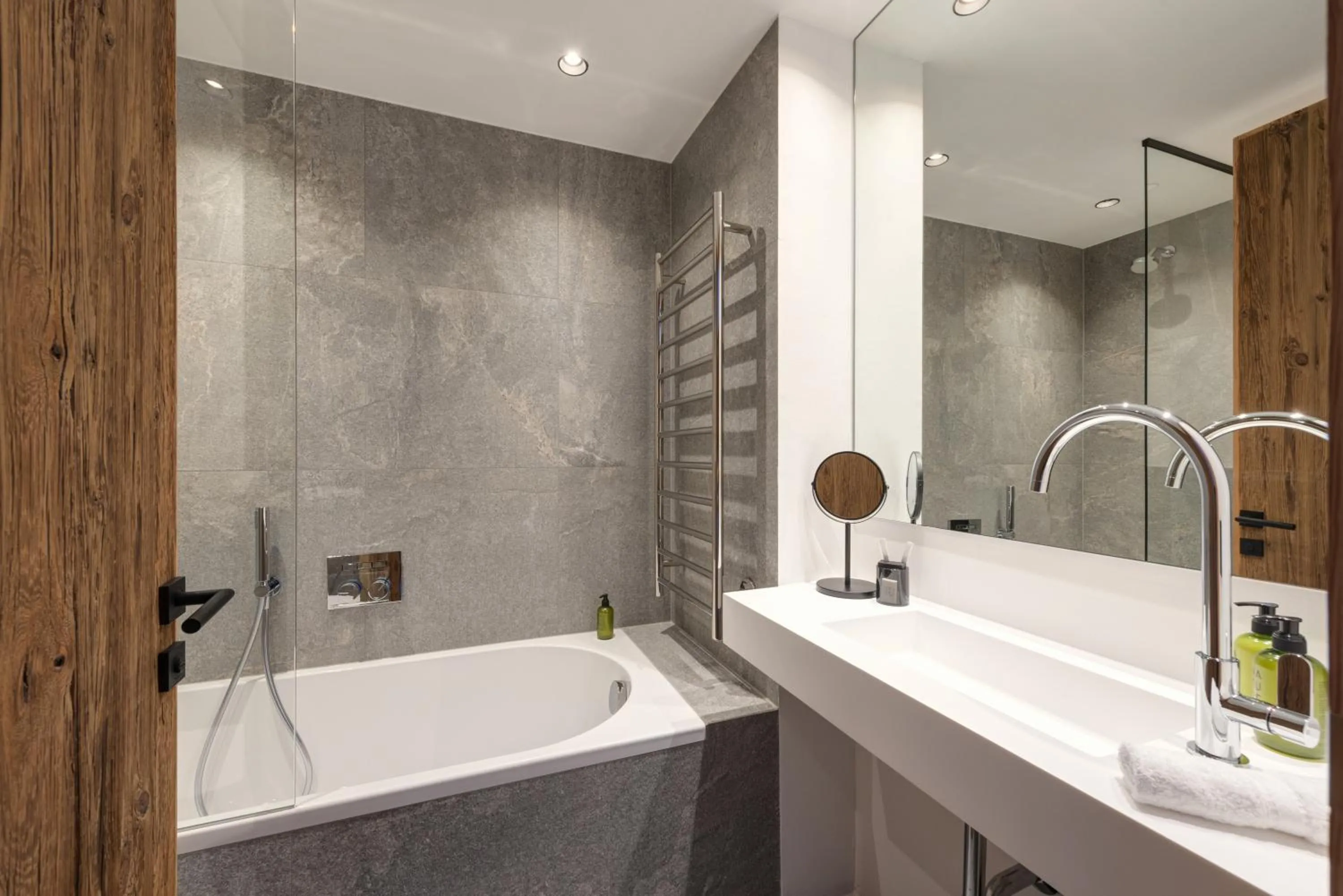 Bathroom in Chalet Marmotta CULM - Luxus Chalet Ski-In Ski-Out