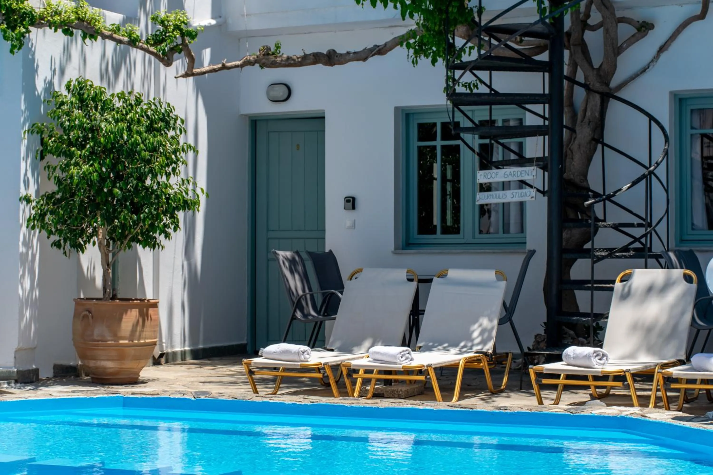 Swimming pool in Kurmulis Studios