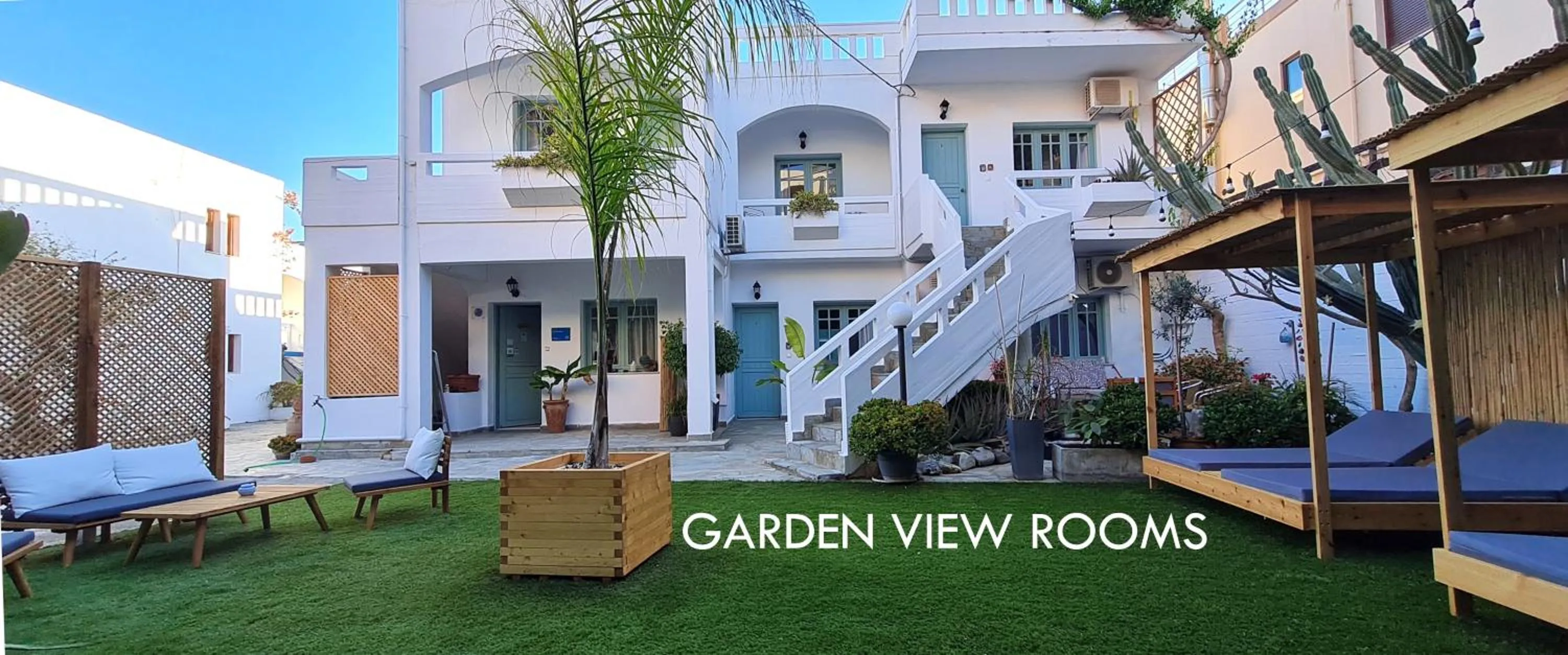 Garden view in Kurmulis Studios