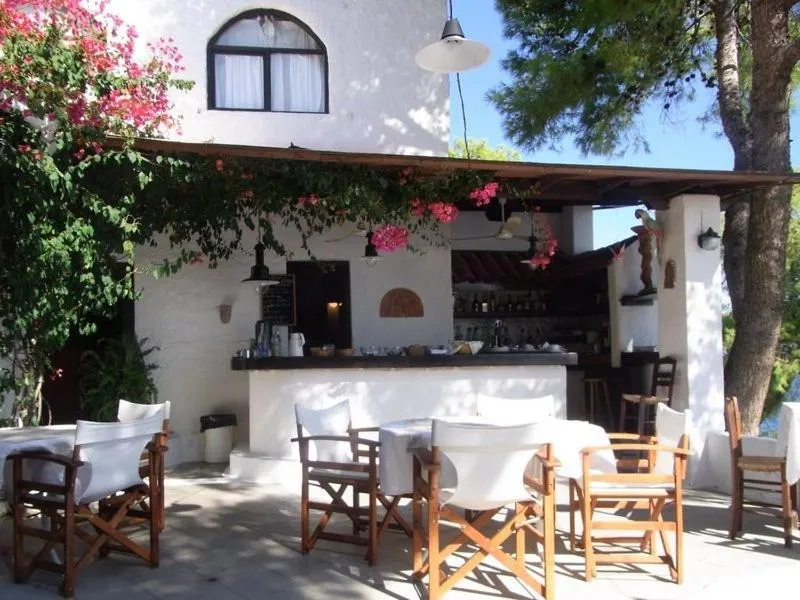 Balcony/Terrace in Agistri Club Hotel