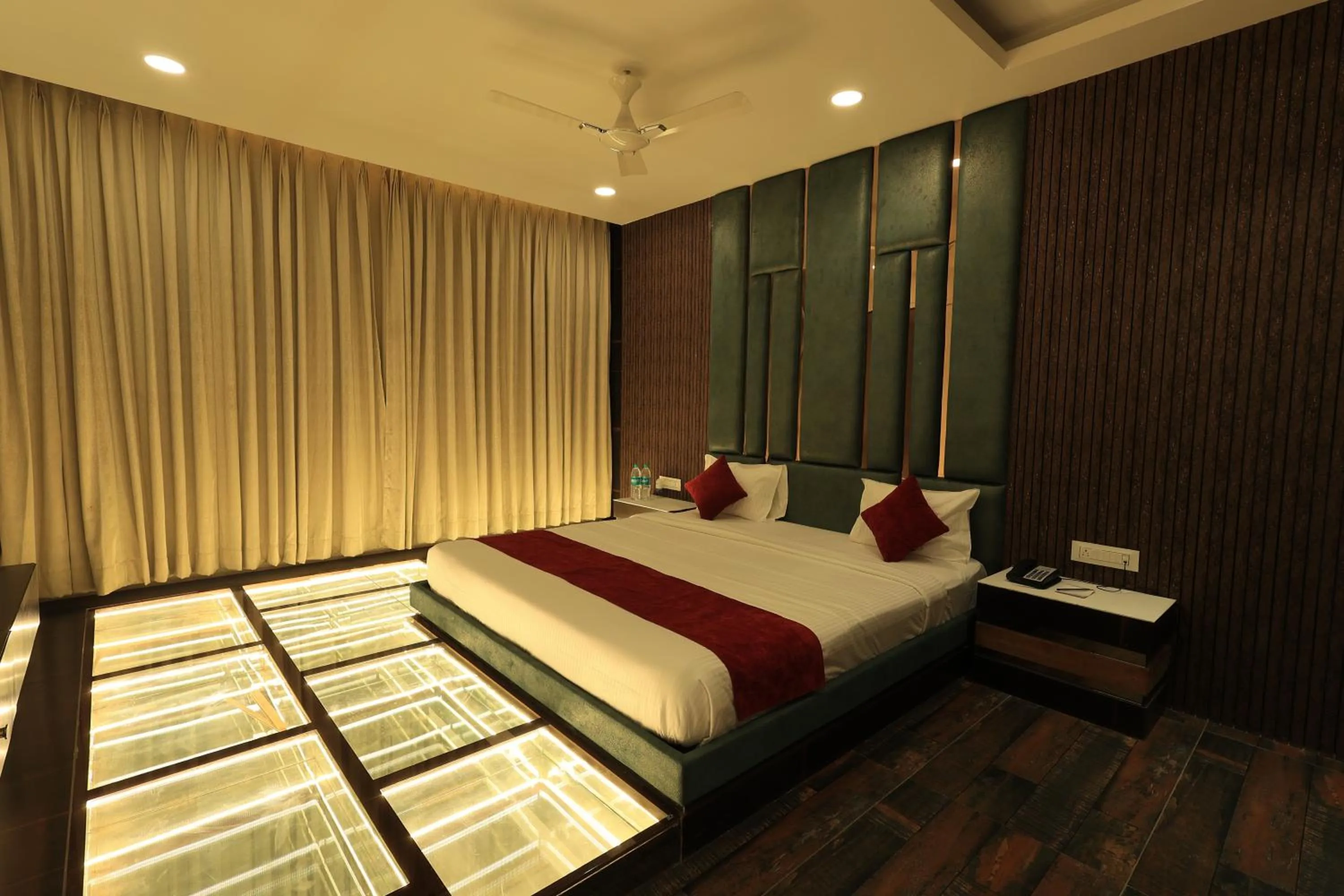Bedroom in Krishna Hotel And Resort