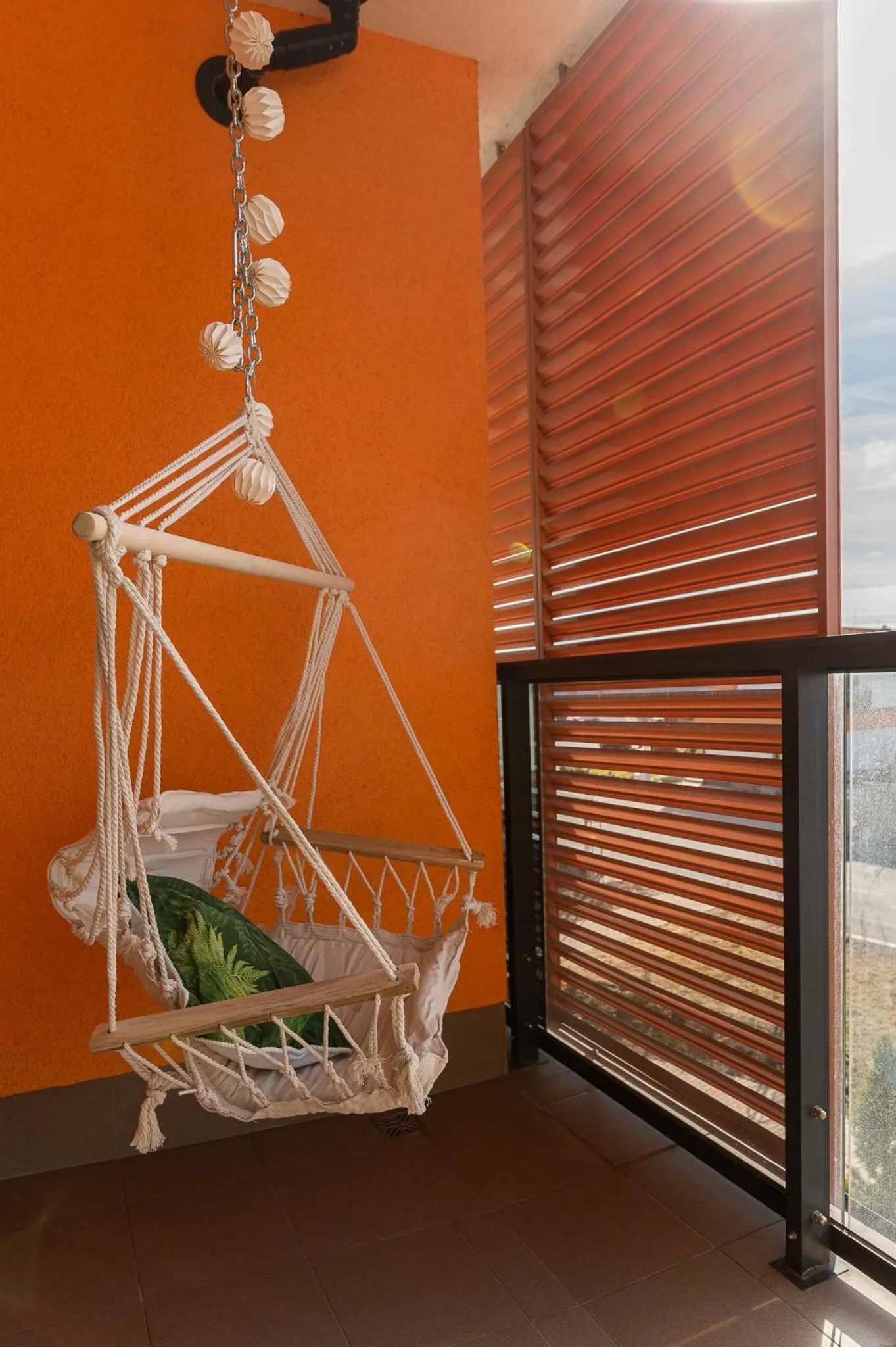 Balcony/Terrace in New Spacious Apartment with City View