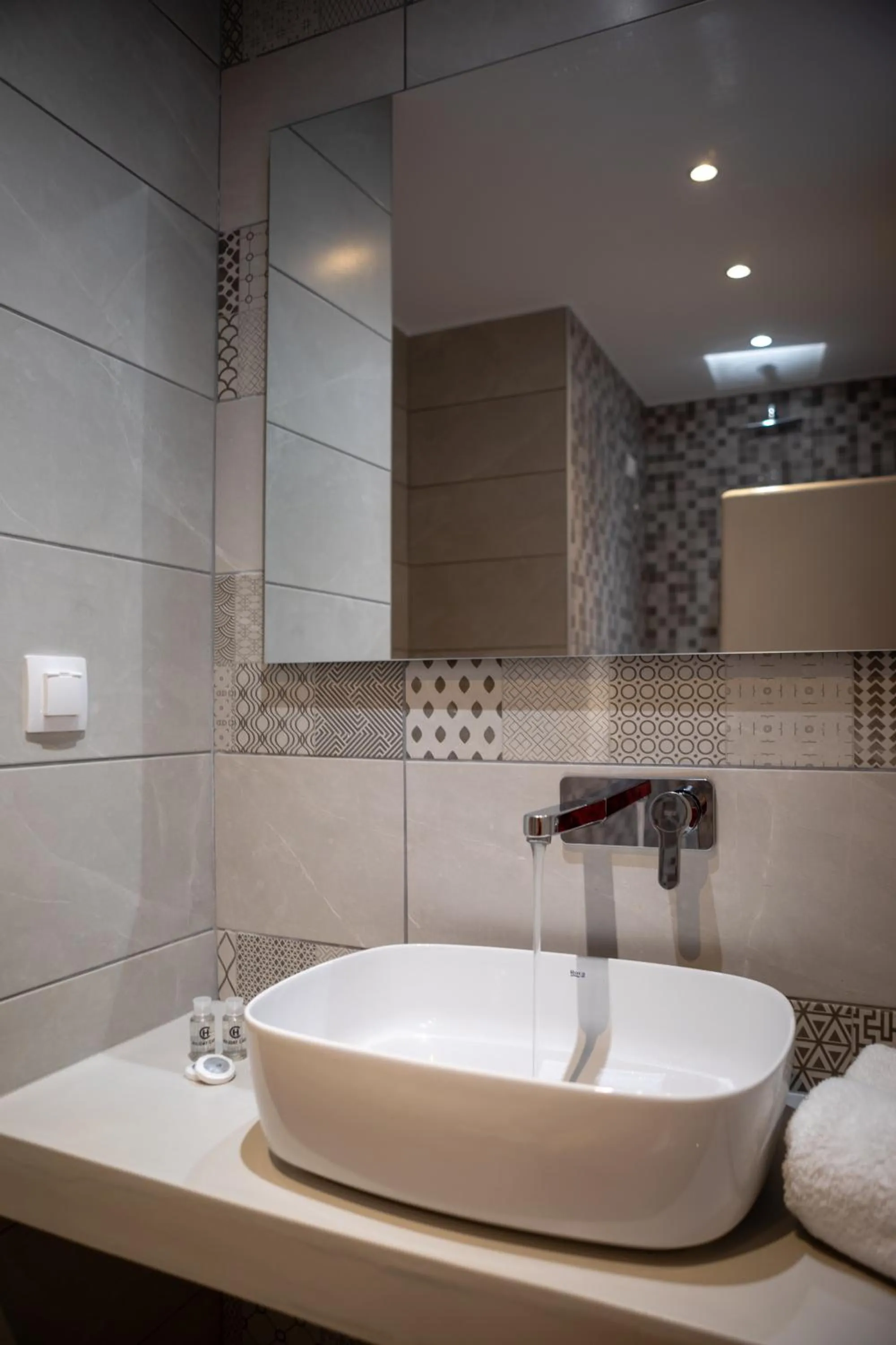 Bathroom in Aphrodite Hotel & Apartments