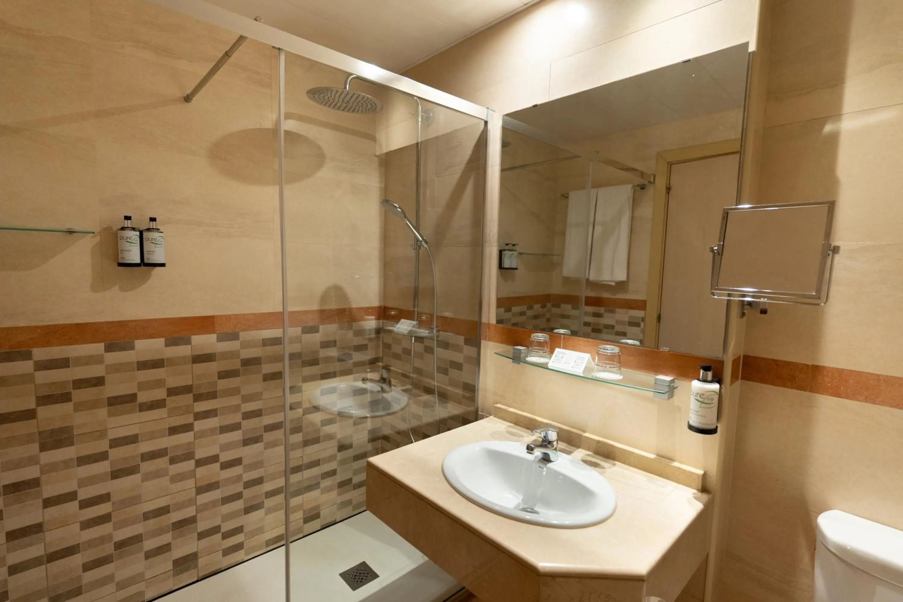 Shower in Petit Palace Eixample