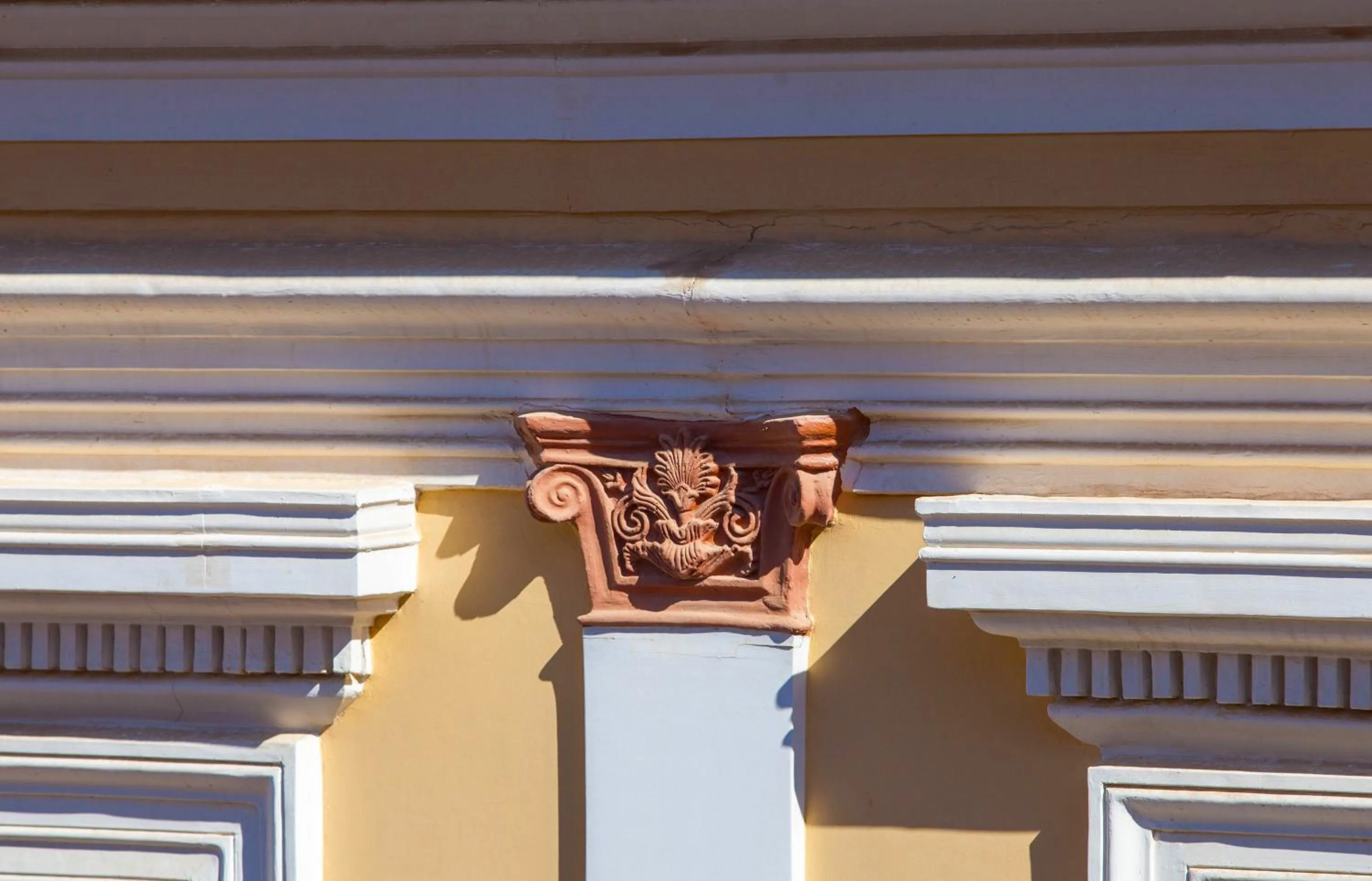 Decorative detail in Aetoma Hotel