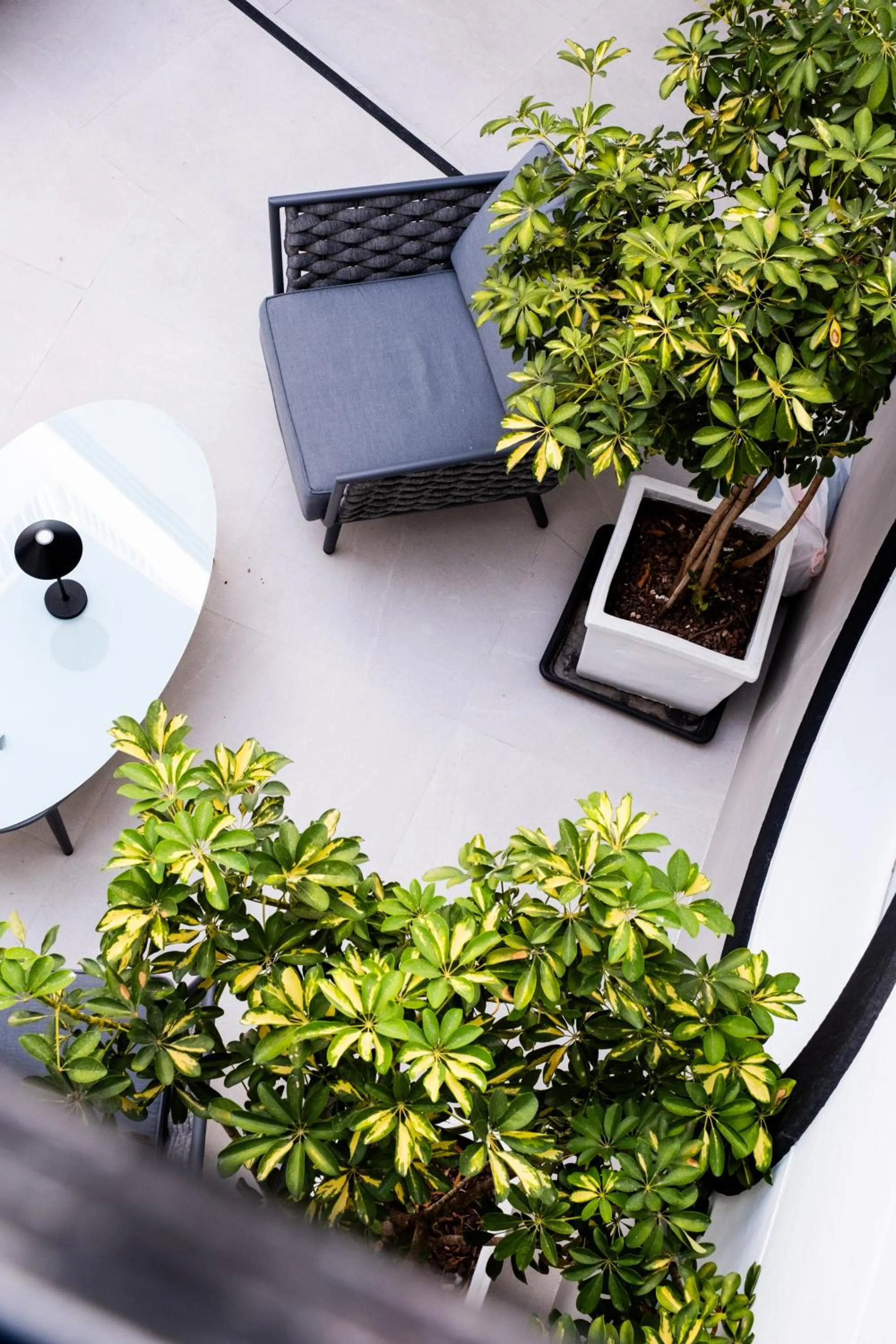 Patio in Hotel Puerta del Mar - Adults Recommended