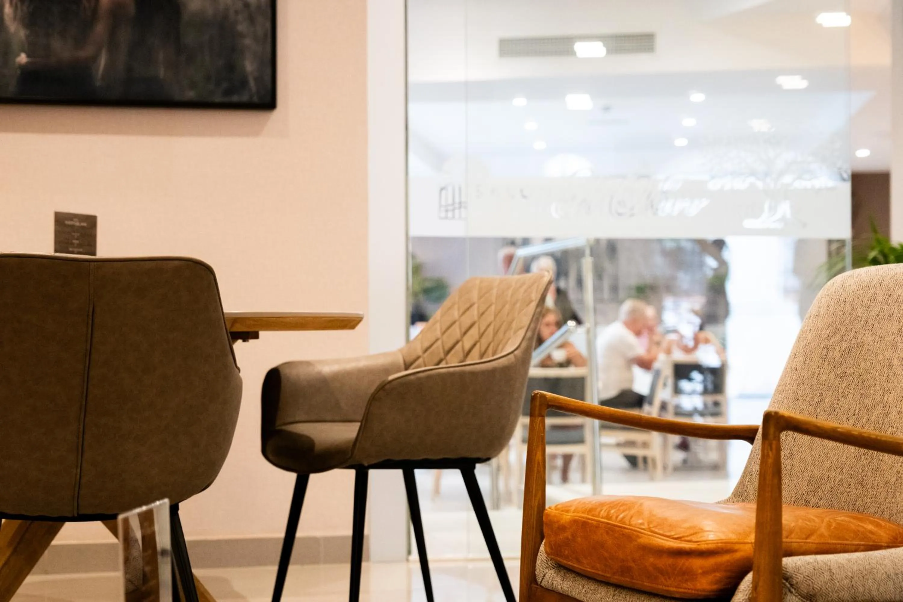 Lobby or reception in Hotel Puerta del Mar - Adults Recommended