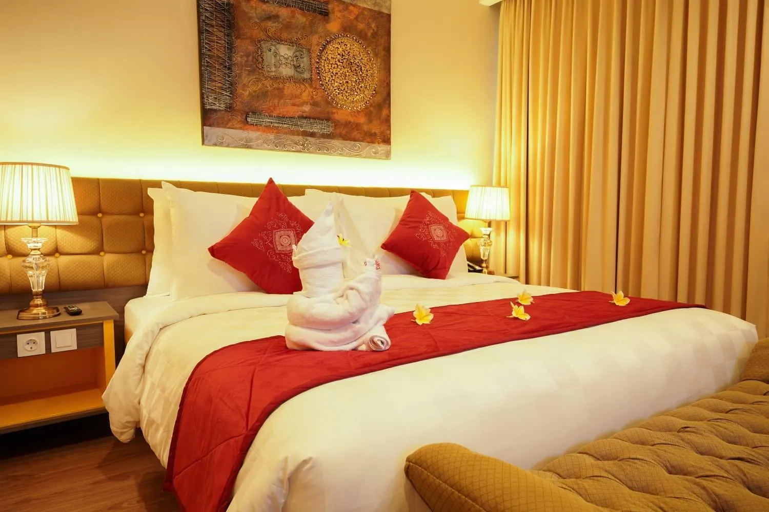Bed in Ramada by Wyndham Yogyakarta