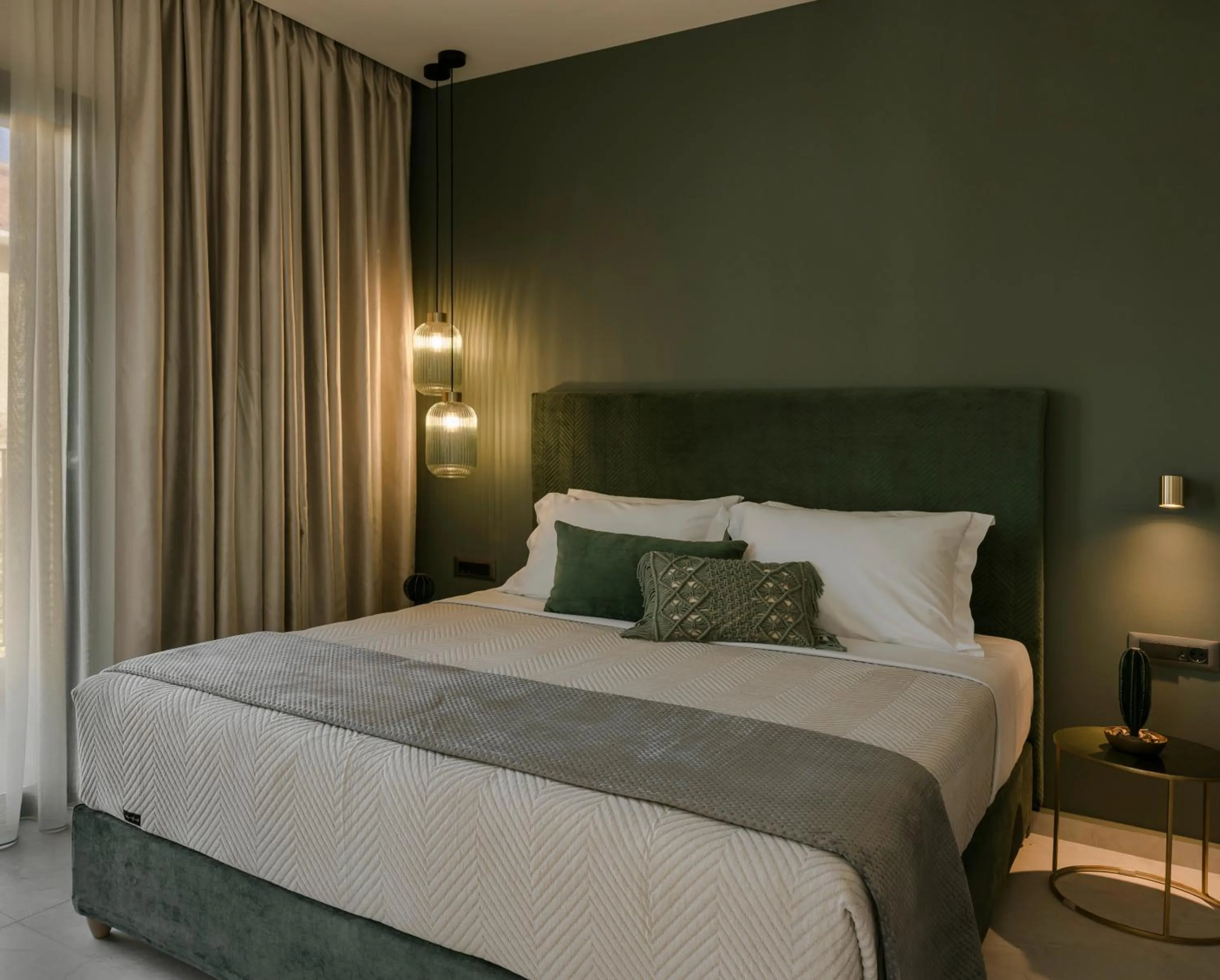 Bedroom, Bed in Anthemis Living