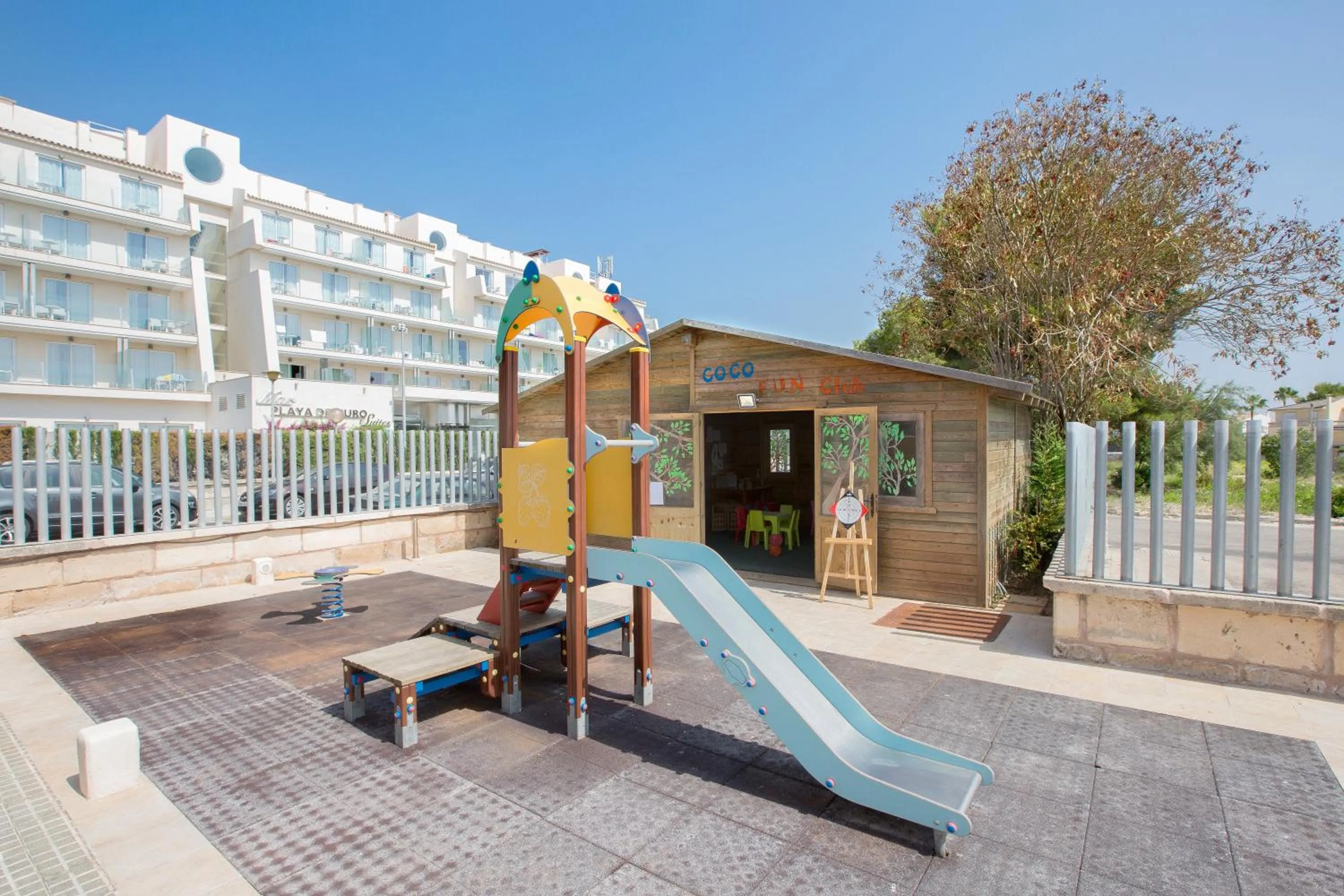 Children play ground in Mar Hotels Playa de Muro Suites