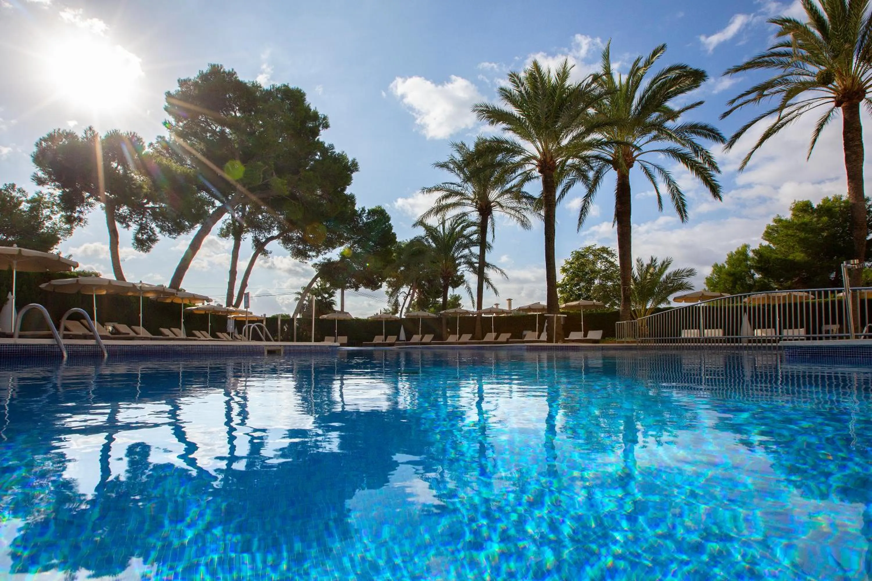 Swimming pool in Mar Hotels Playa de Muro Suites