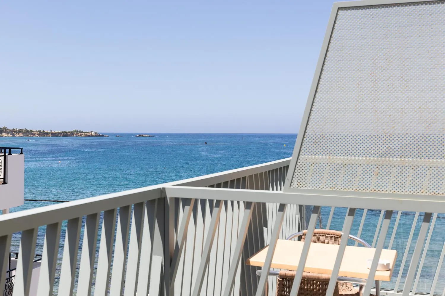 Balcony/Terrace in Alia Beach Hotel by Estia