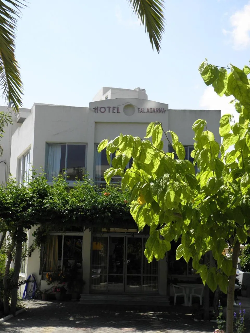 Facade/entrance in Falassarna Hotel