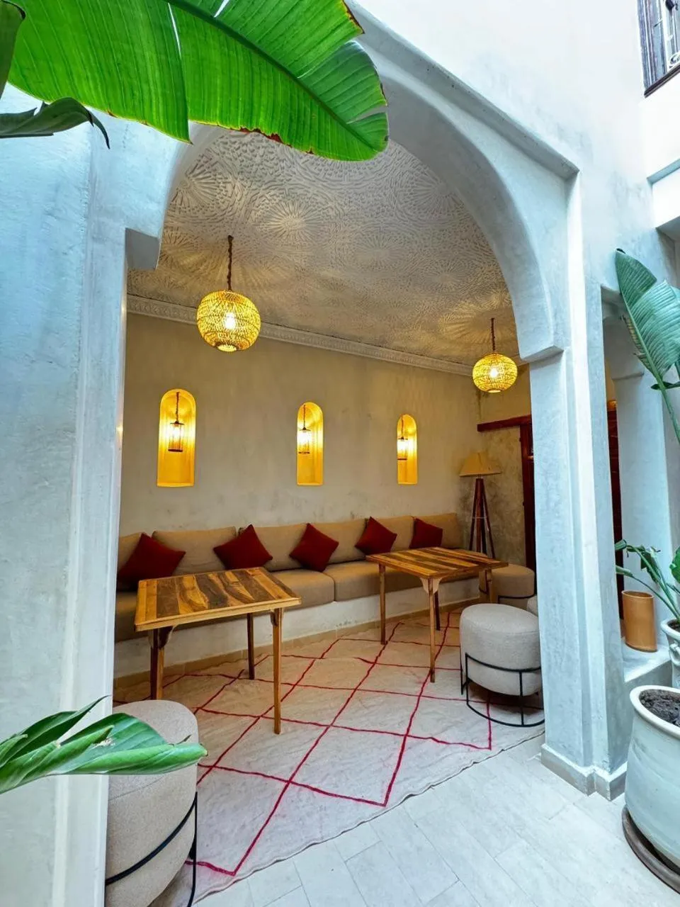 Lobby or reception in Riad BB Marrakech