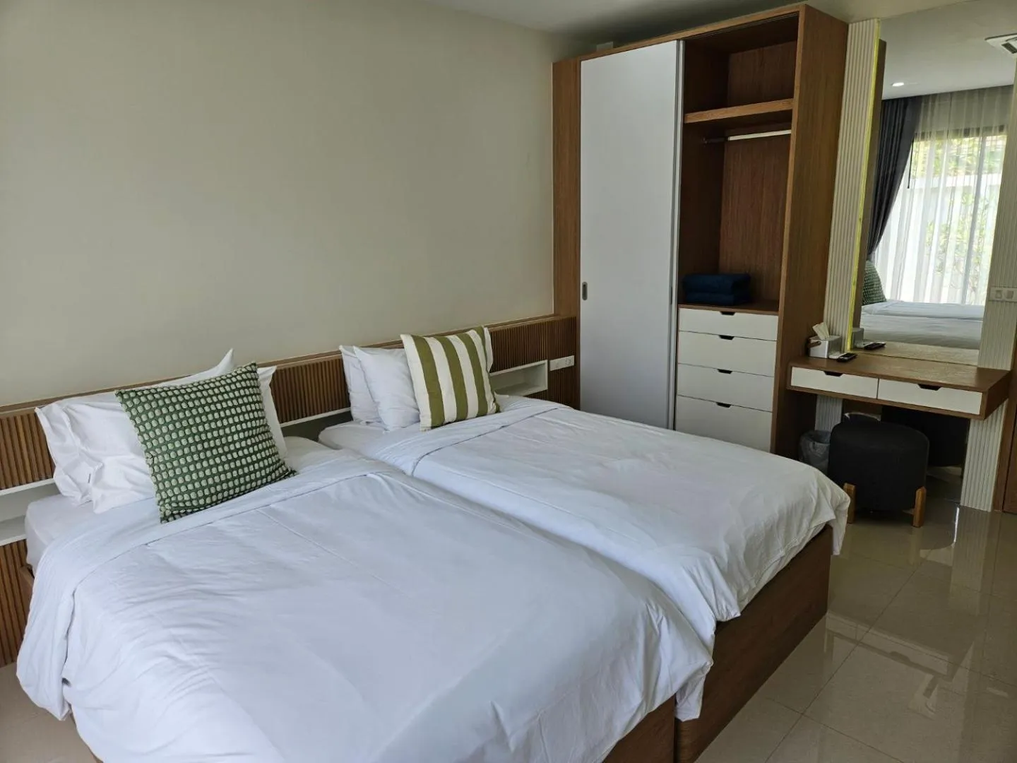 Bed in Karisma Private Villa Pattaya