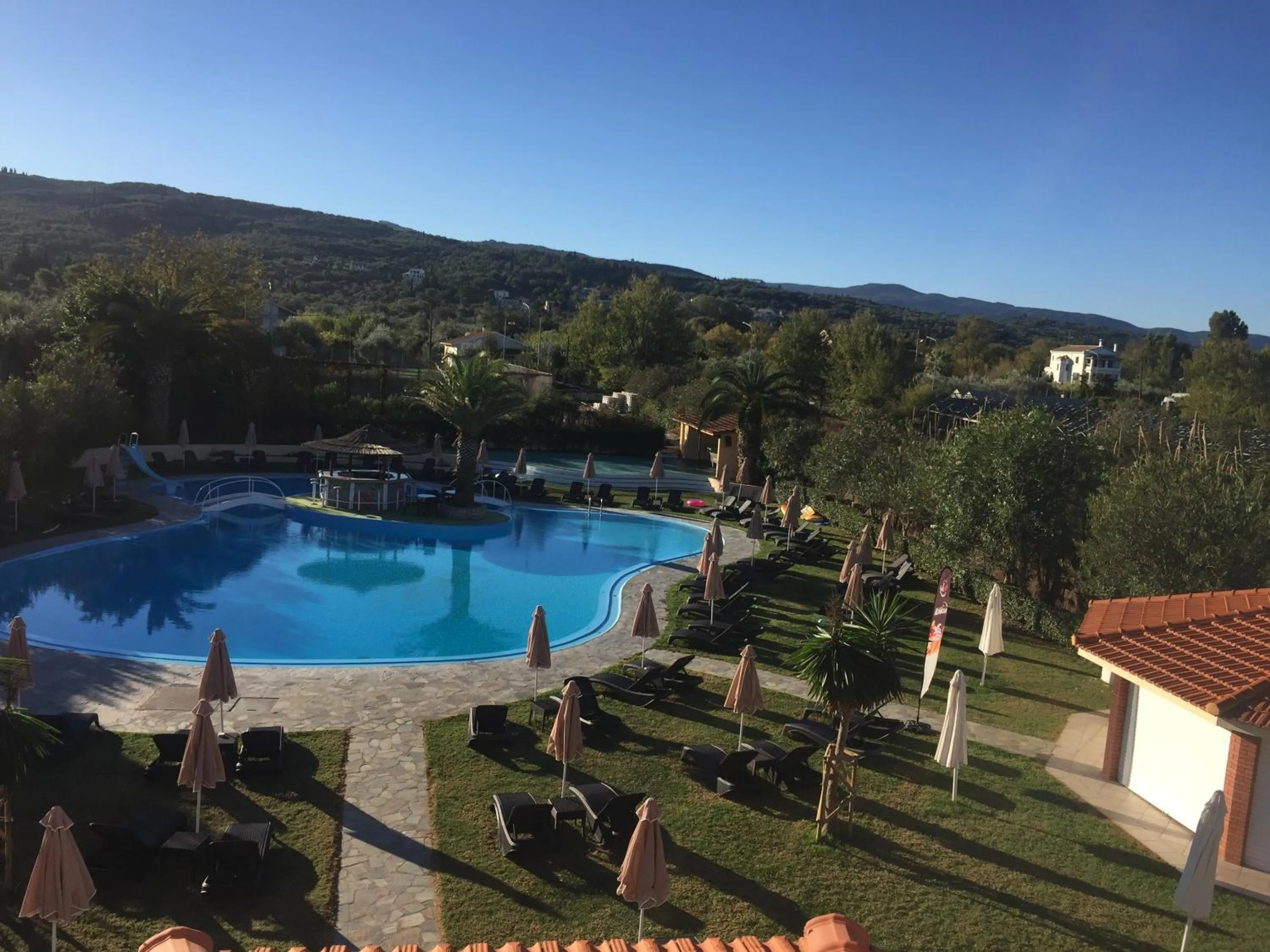 Bird's eye view in Pegasus Hotel