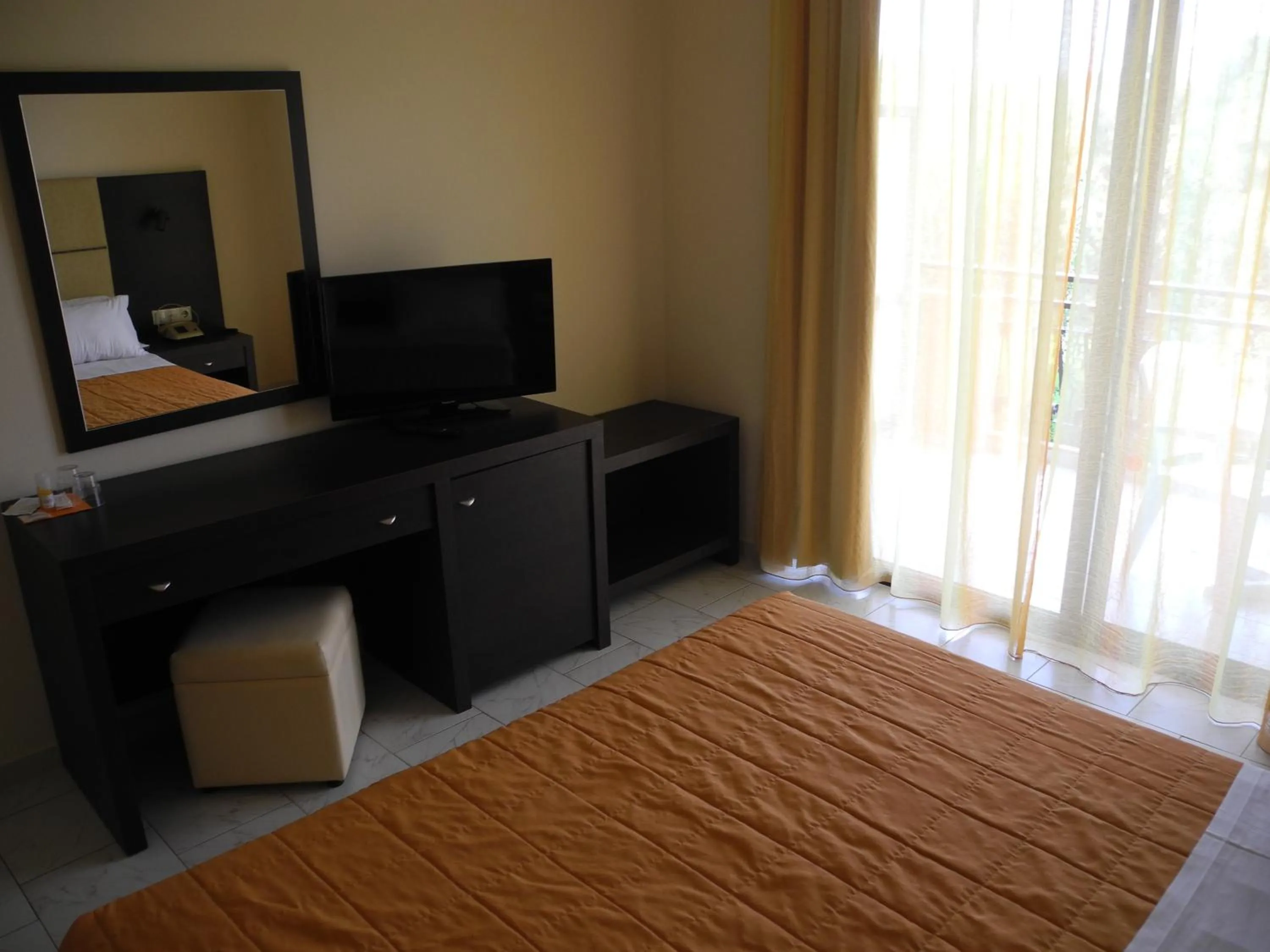 Bed in Pegasus Hotel