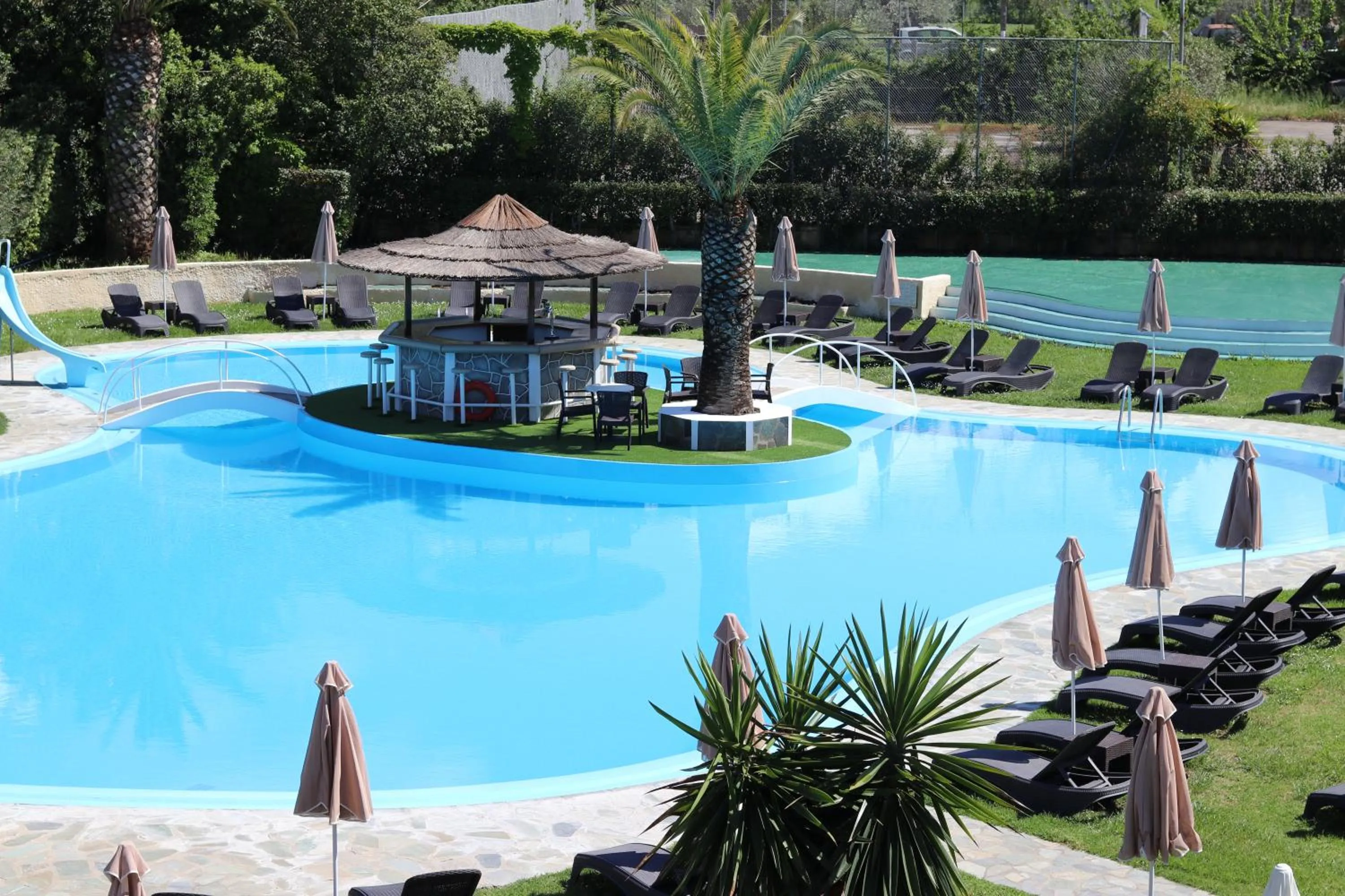 Garden view in Pegasus Hotel