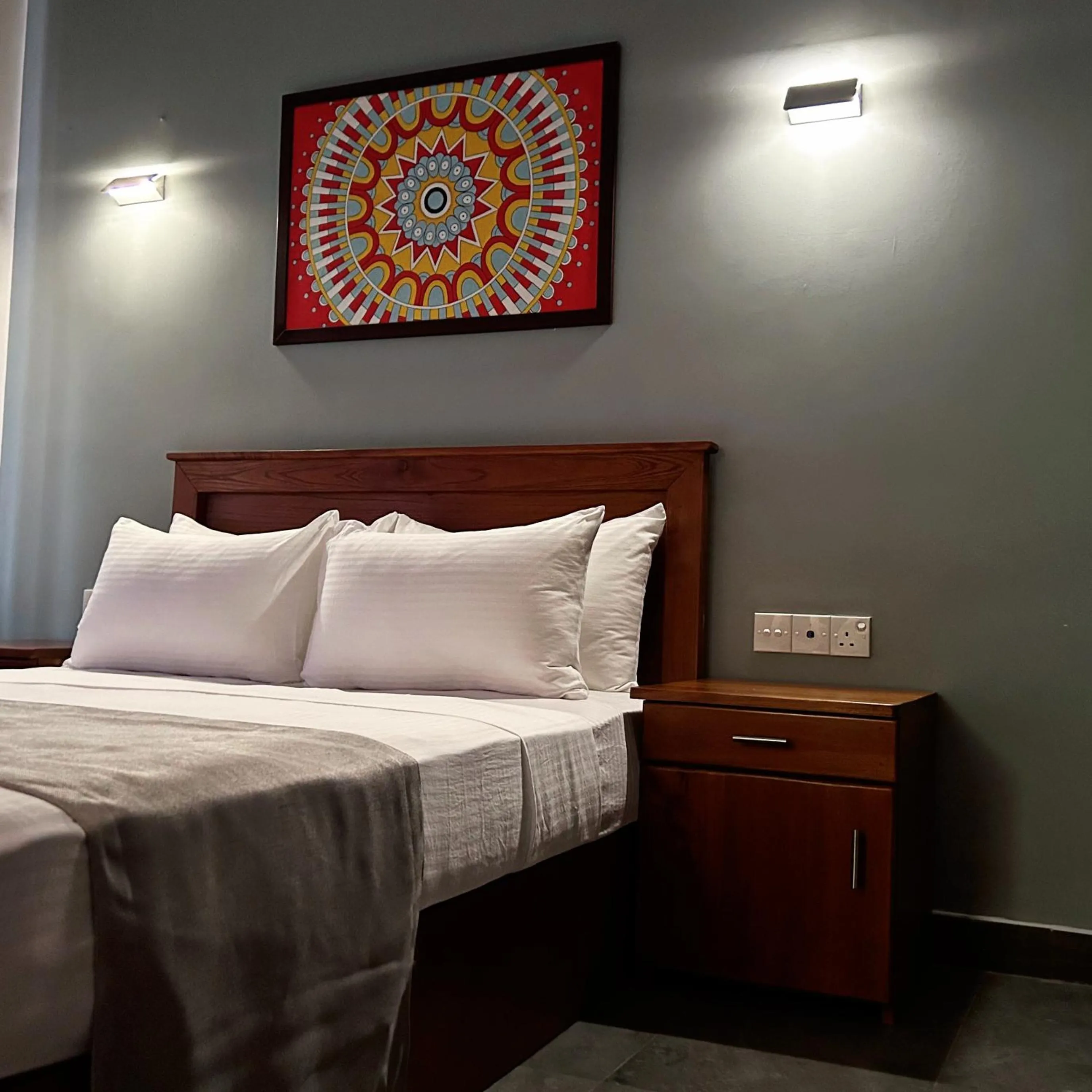 Bedroom, Bed in Cliveland Residence