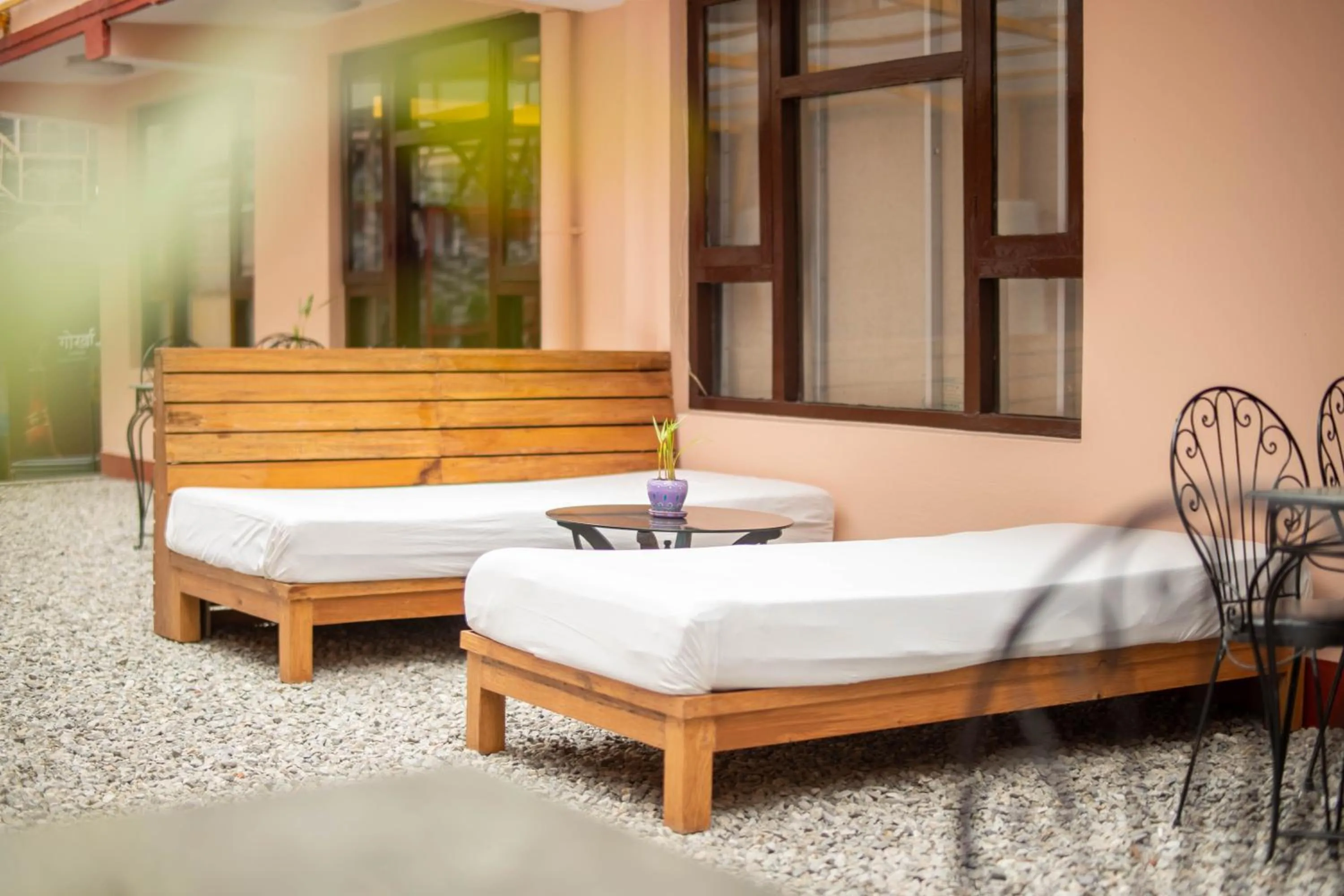 Lounge or bar, Bed in Hotel Pala