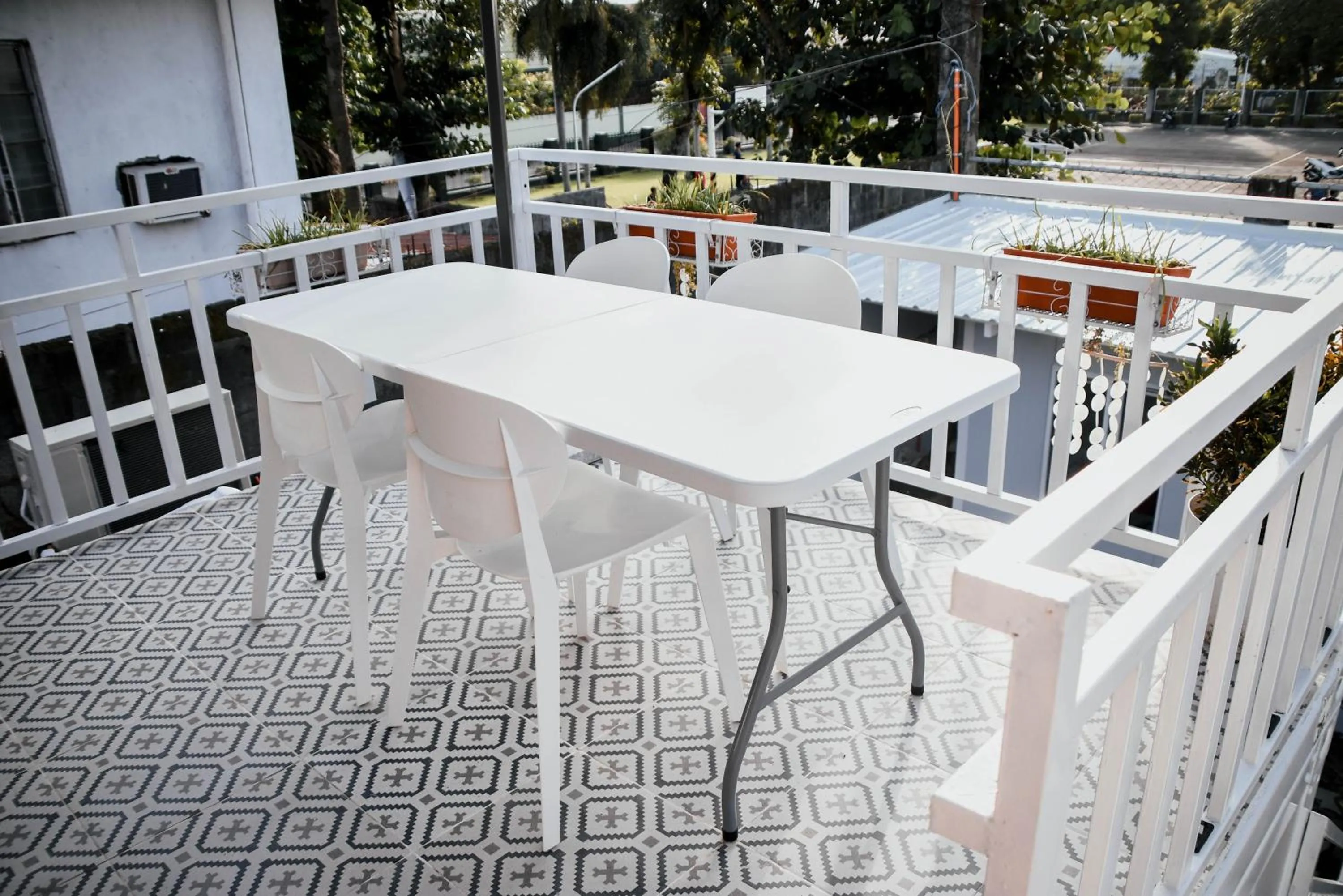 Patio in Olive Hostel Roxas City