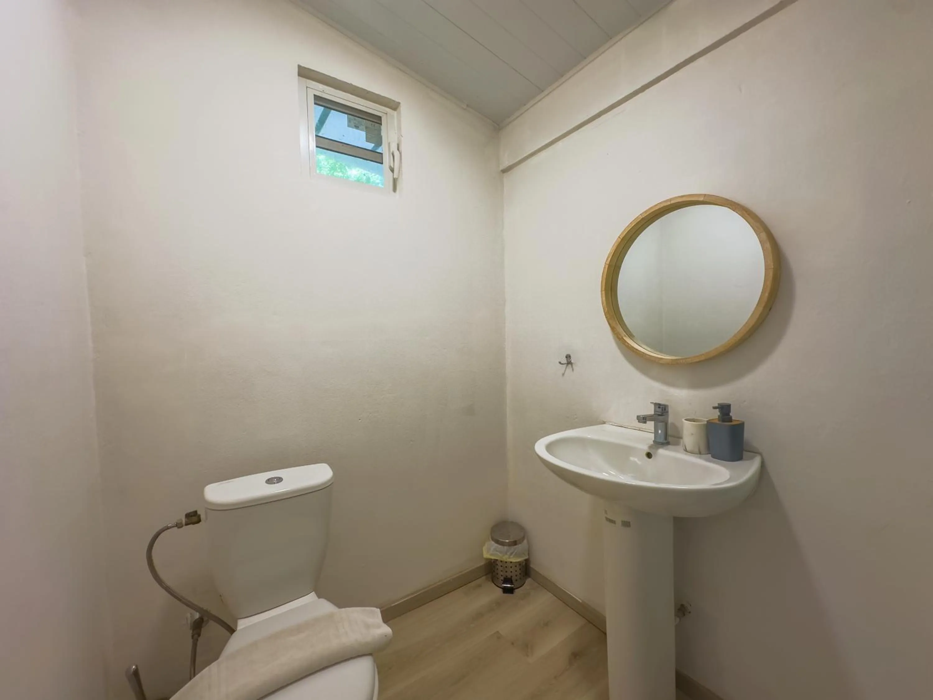 Toilet in Temana Airport Faa'a,Tahiti