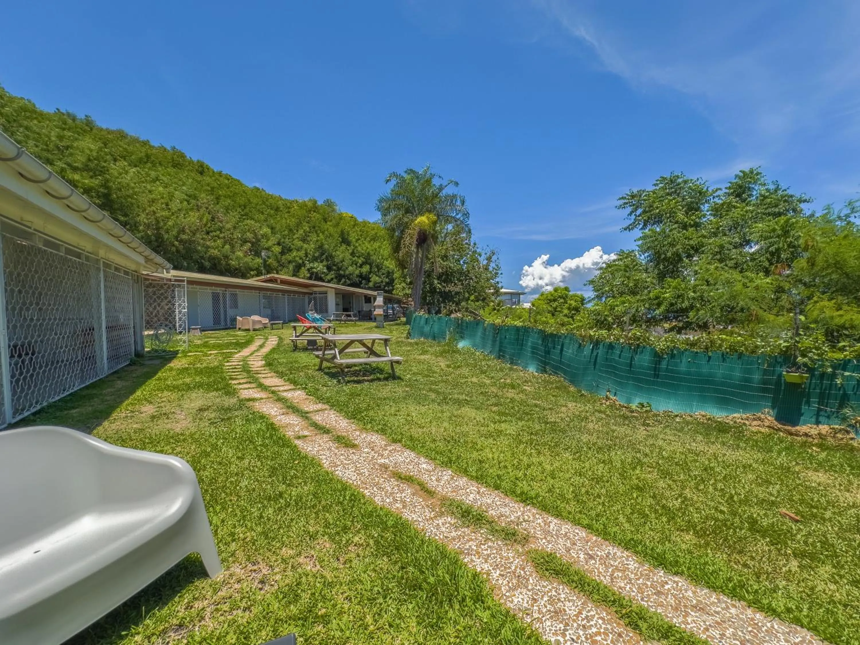 Garden in Temana Airport Faa'a,Tahiti