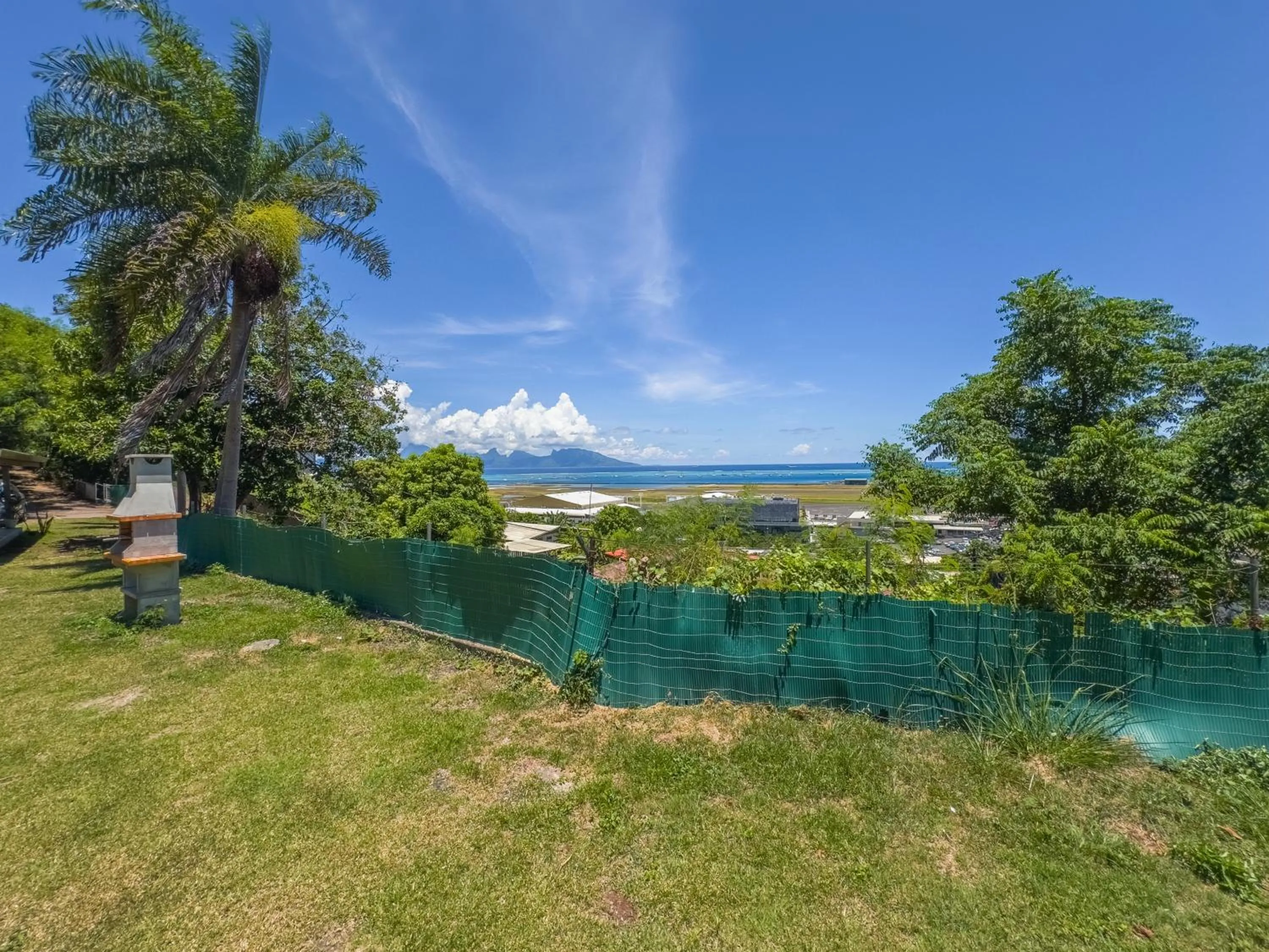 Garden in Temana Airport Faa'a,Tahiti