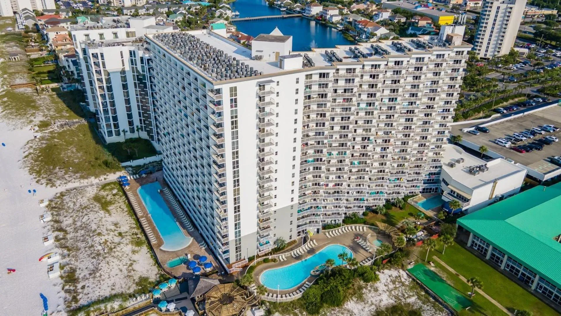 Bird's eye view in Pelican Beach 1504 by Pelican Beach Management
