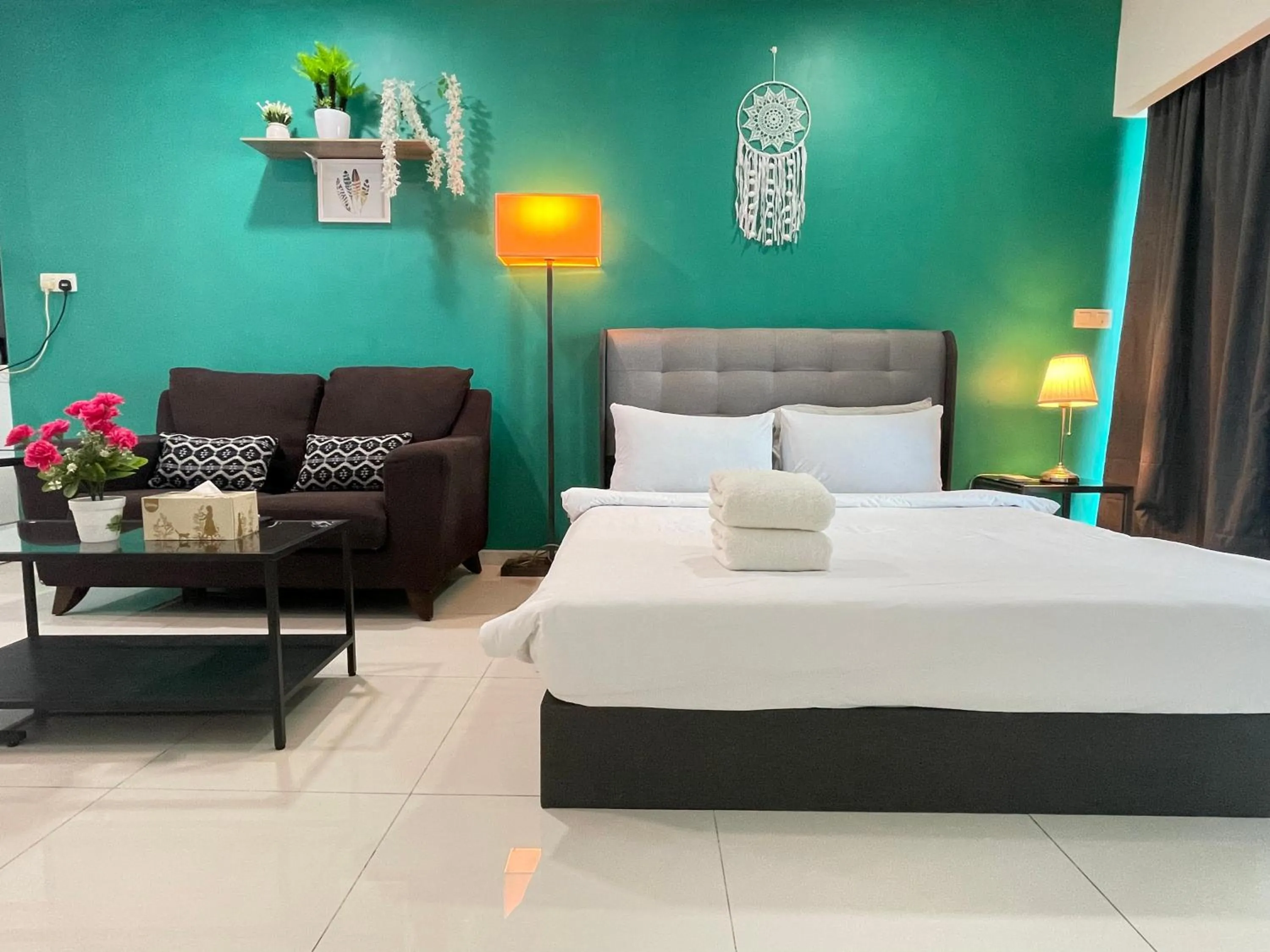 Bed in Mercu Summer Suite KLCC by Minshuku