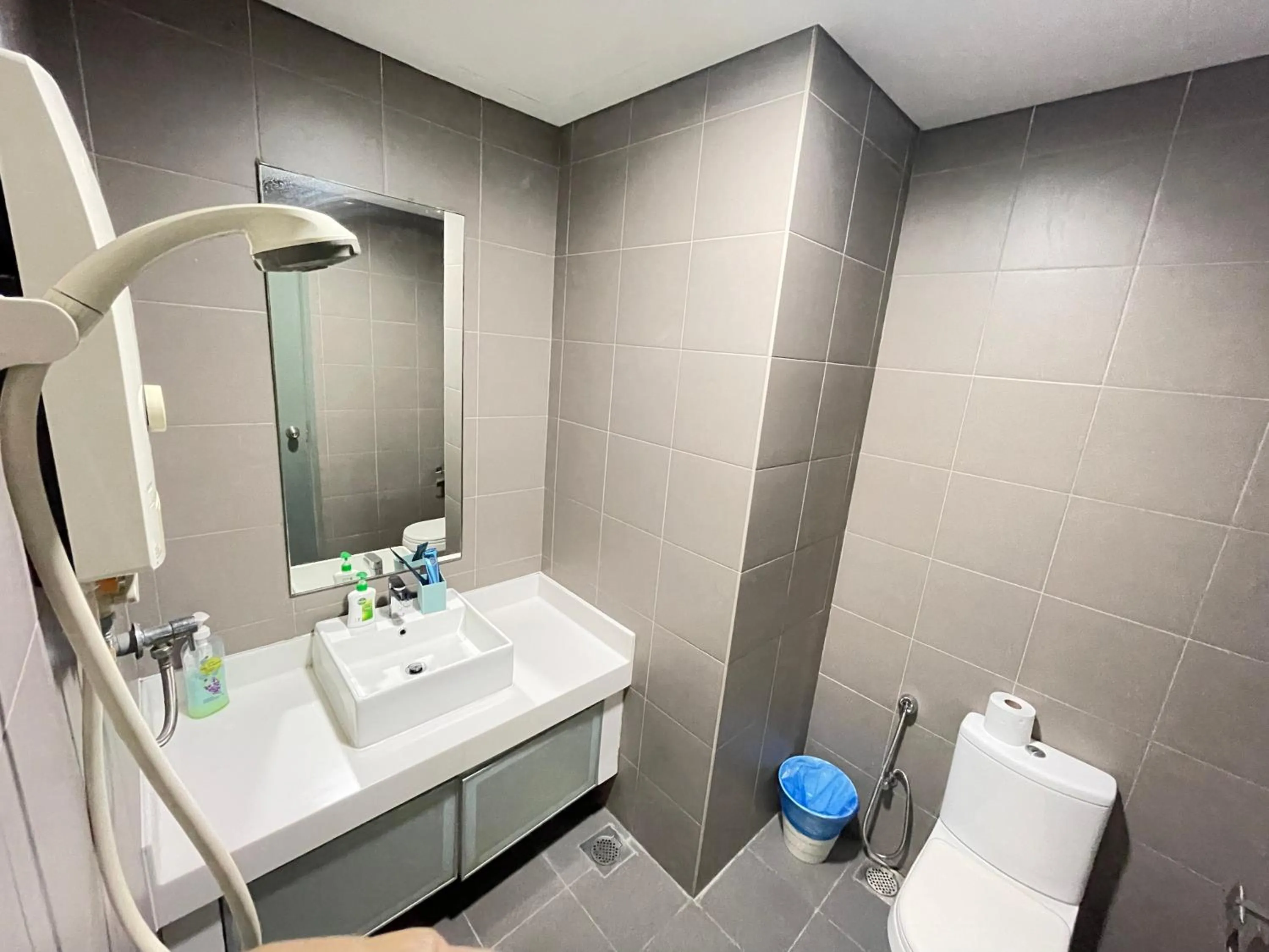 Bathroom in Mercu Summer Suite KLCC by Minshuku