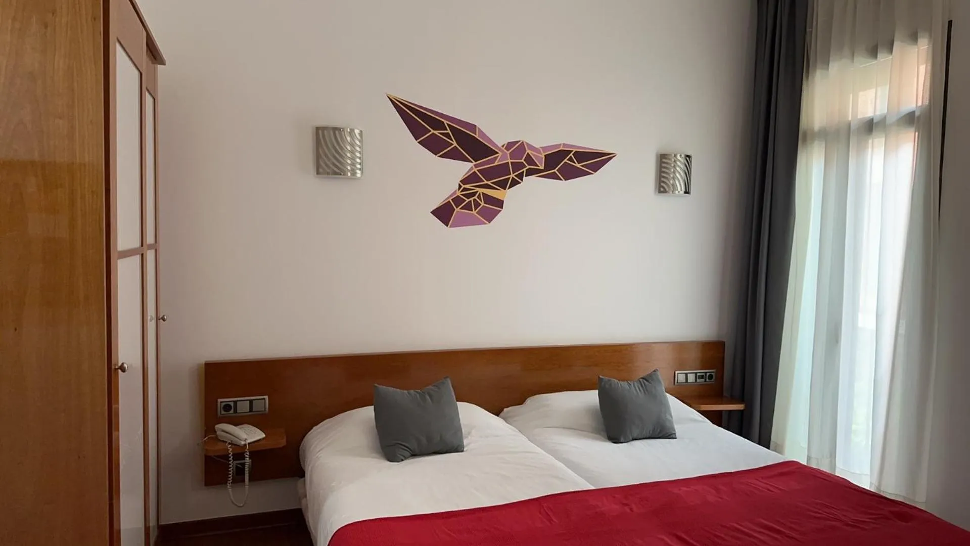 Bed in Hotel Plaza Inn