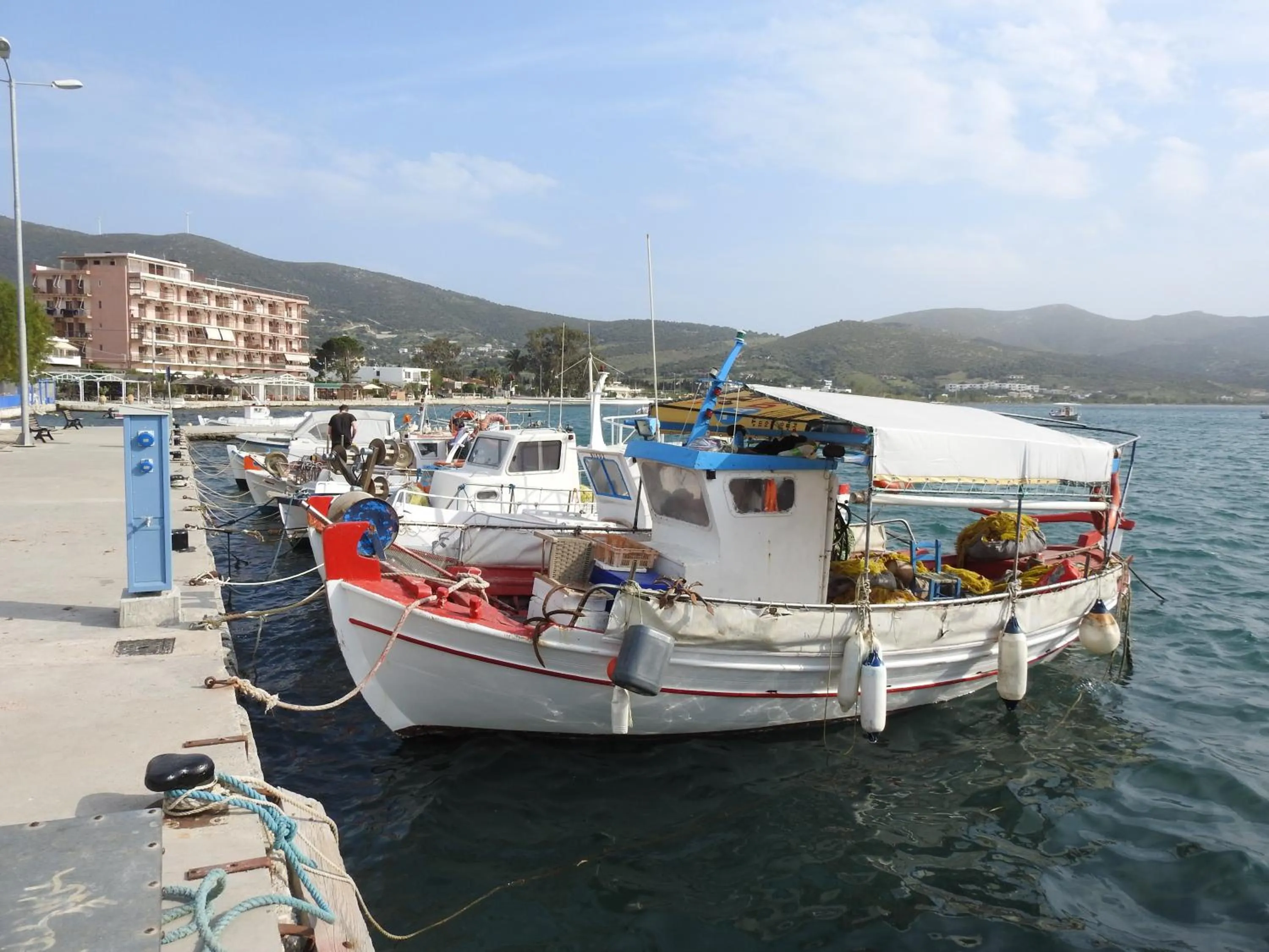 Fishing in Gikas Apartments Triple Studio Sea View B7