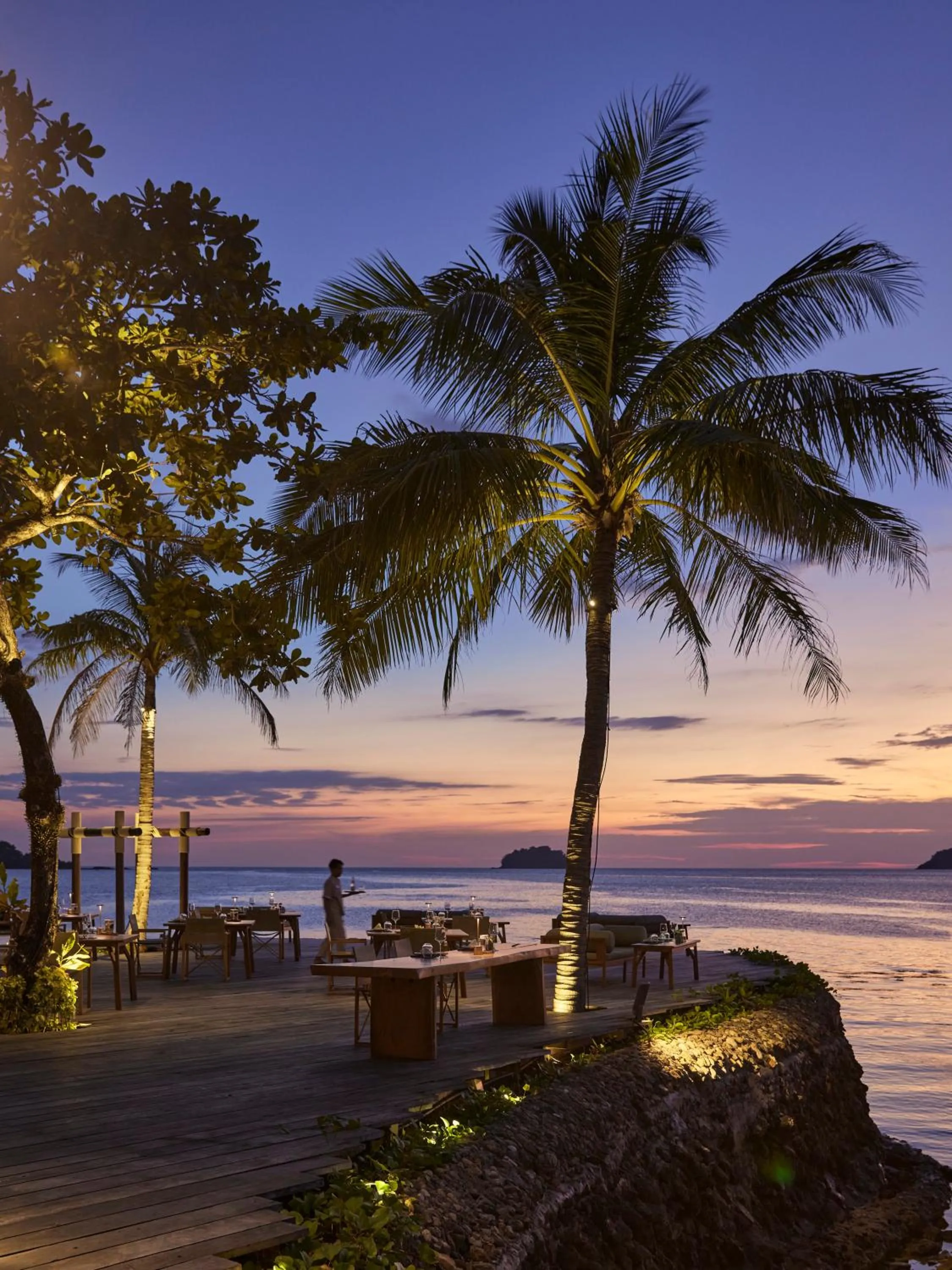 Sunset in The Retreat Koh Chang, an SLH Hotel