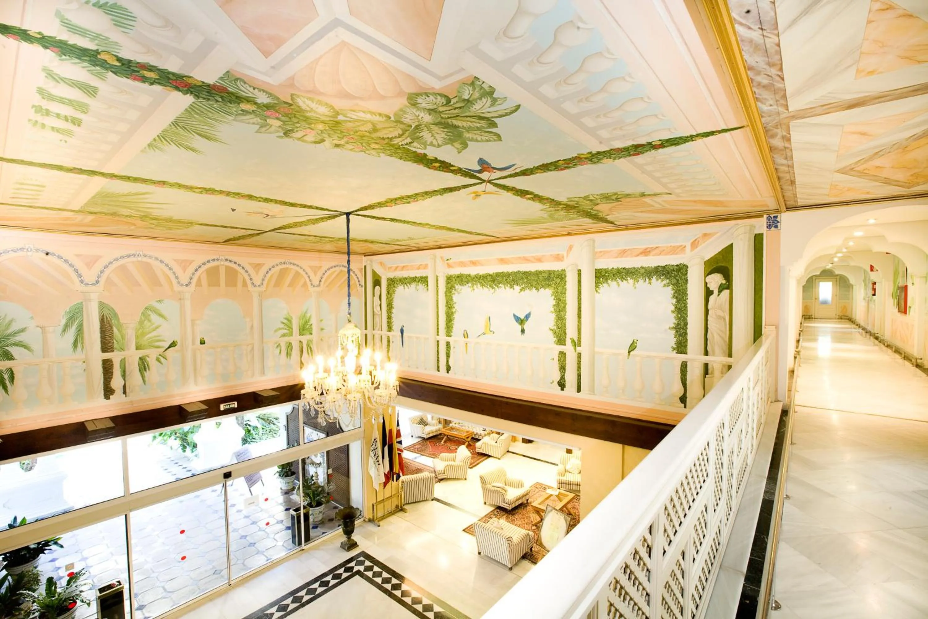 Lobby or reception in Aparthotel Monarque Sultán