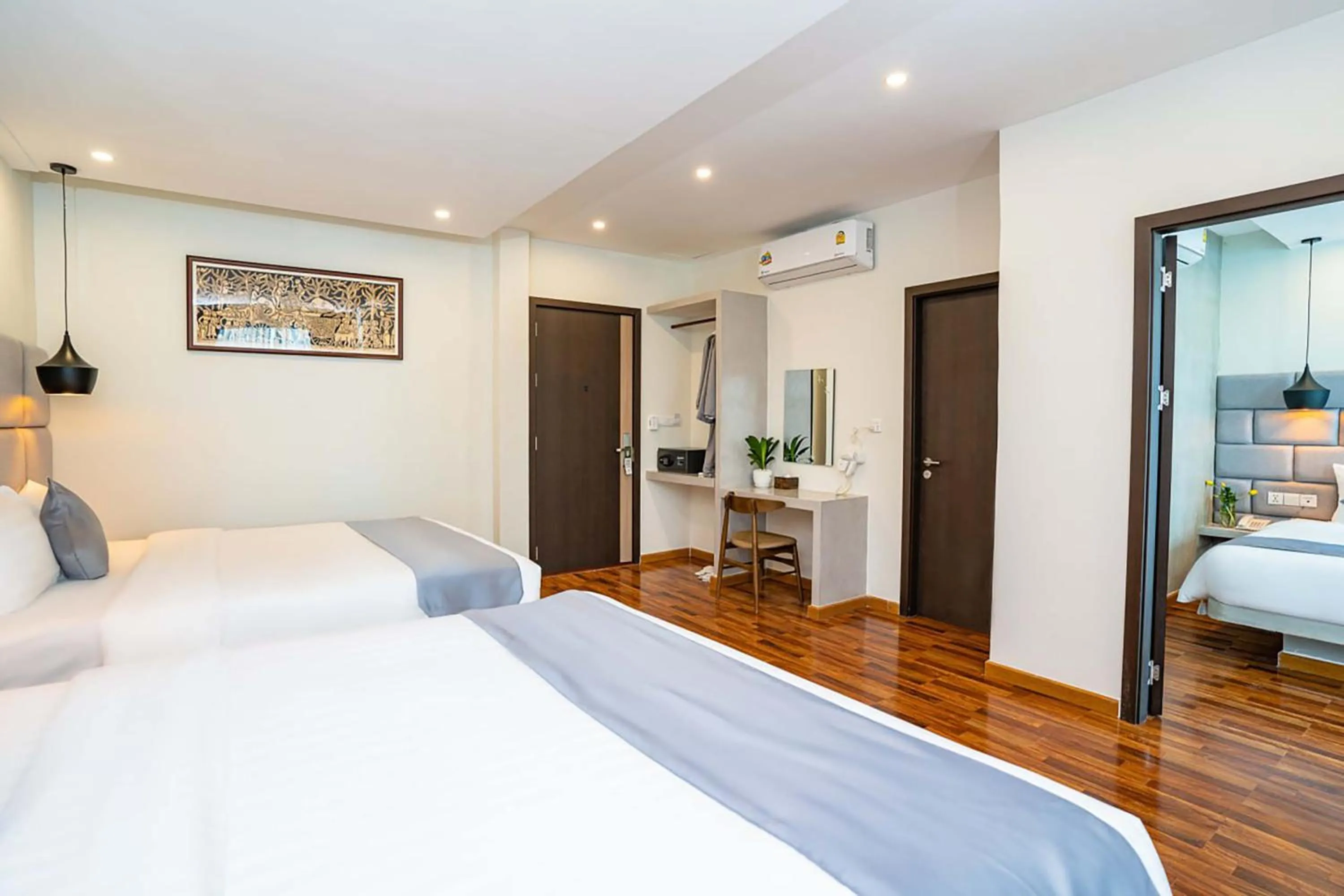 Bedroom, Bed in Rainforest Hotel by NSUN