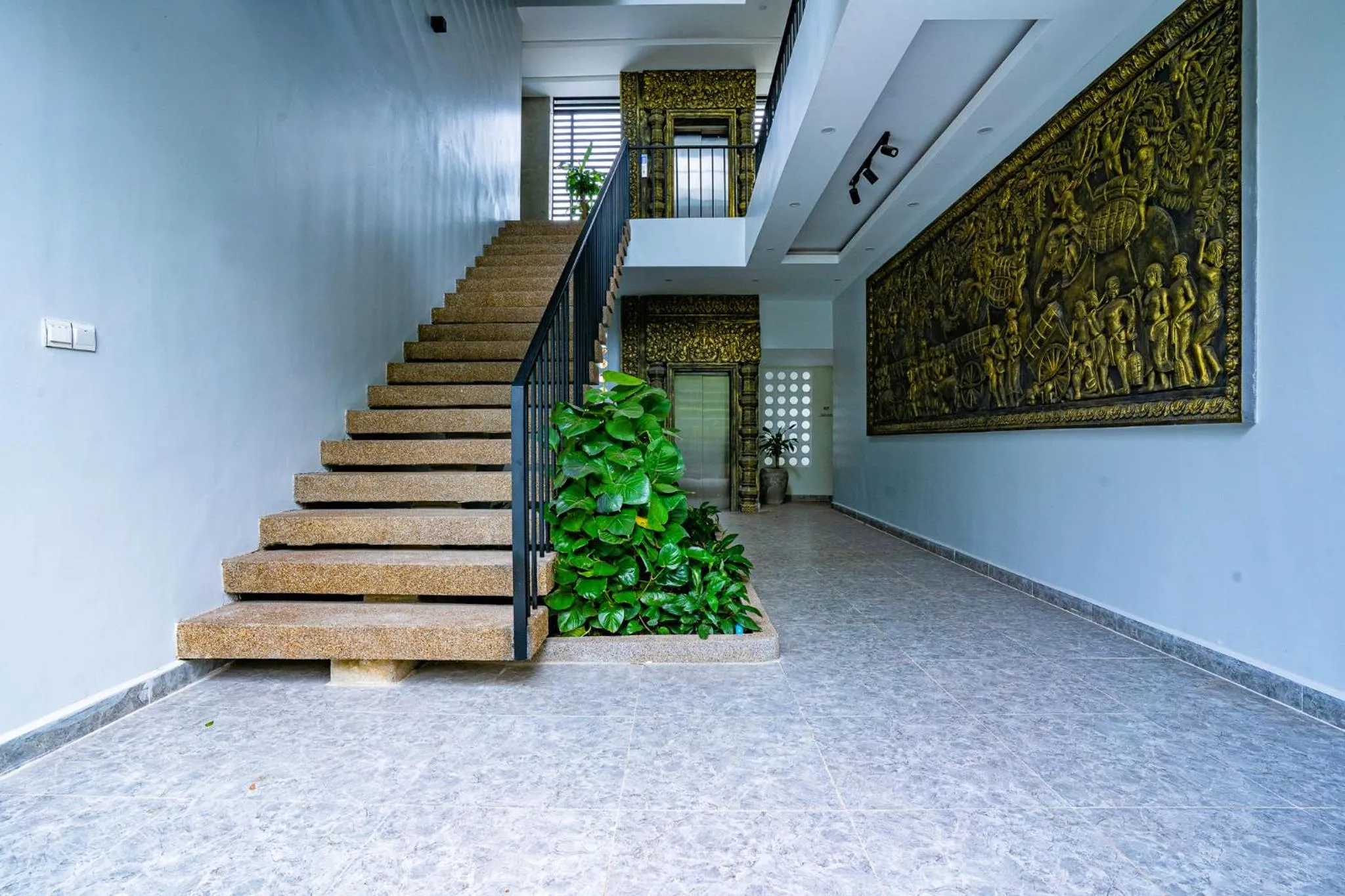 Floor plan in Rainforest Hotel by NSUN