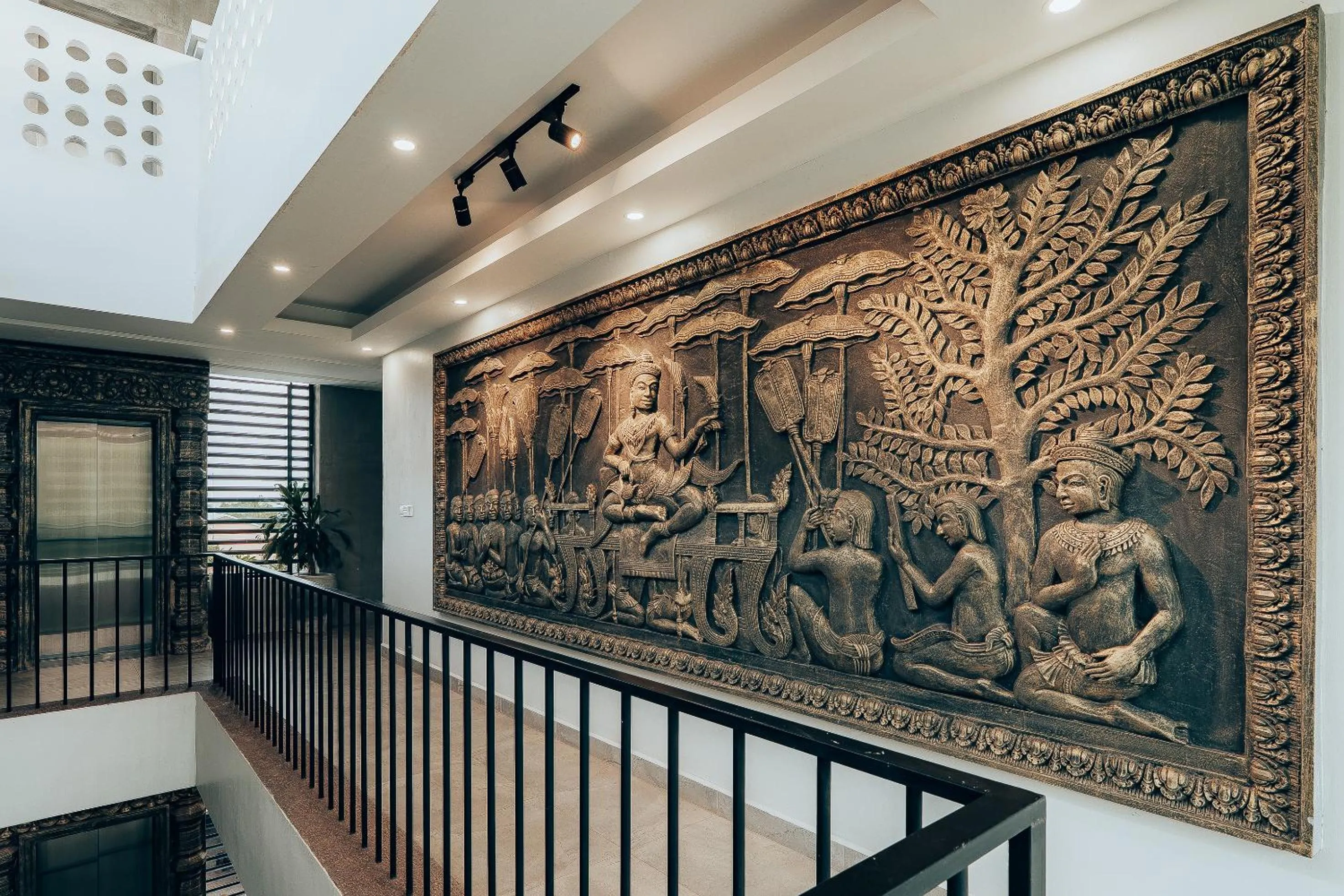 elevator in Rainforest Hotel by NSUN