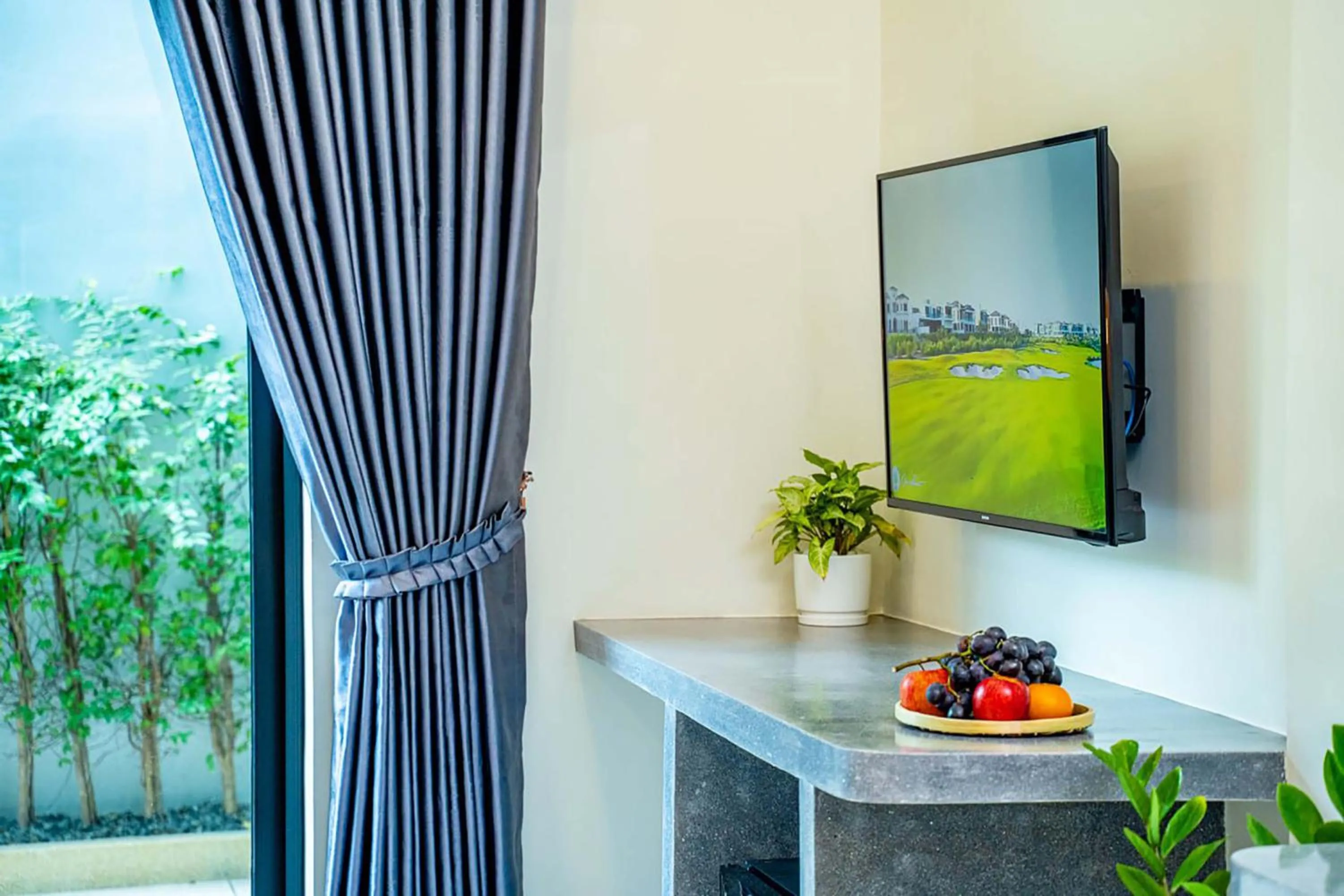 TV and multimedia in Rainforest Hotel by NSUN